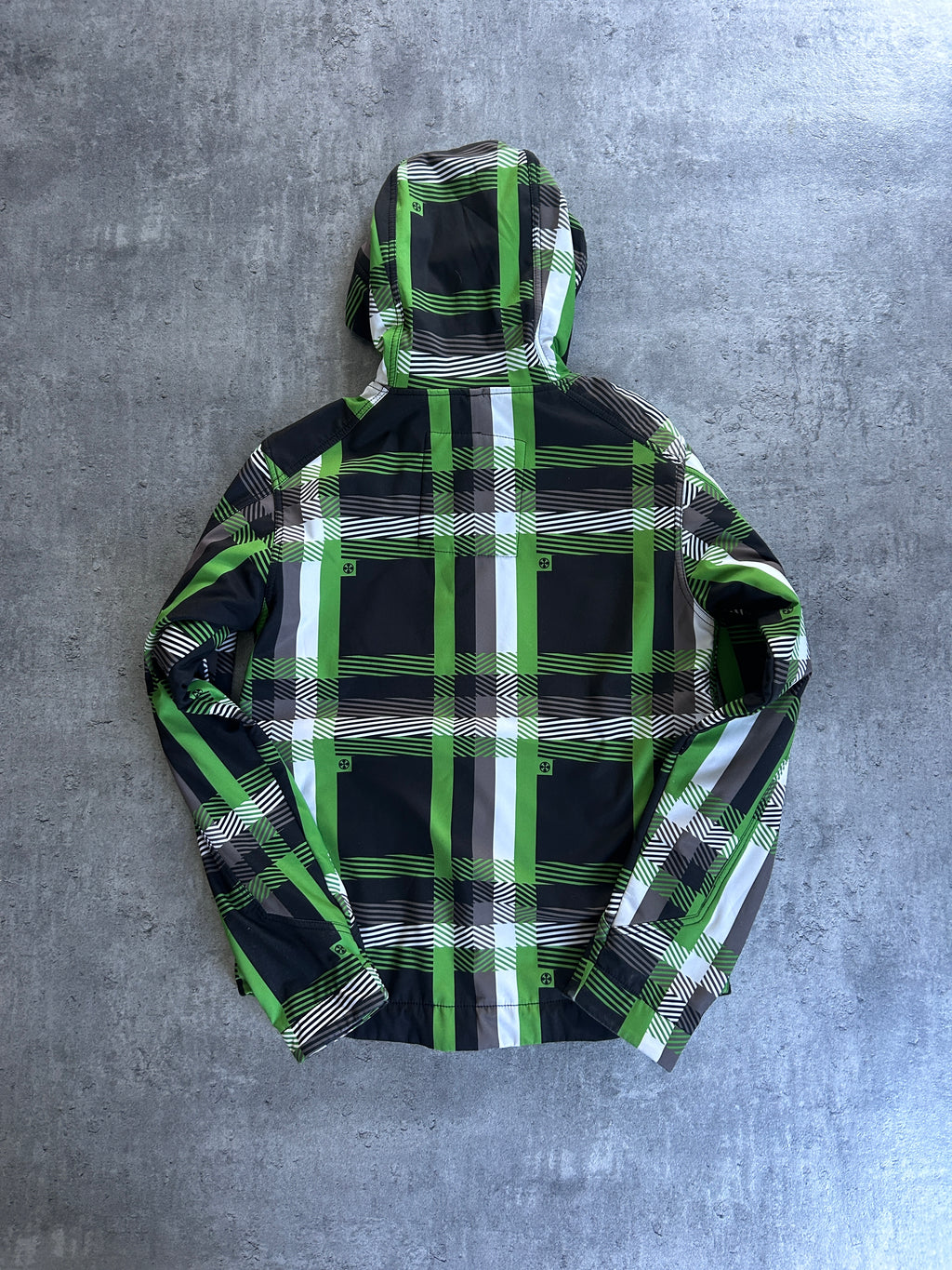 VINTAGE PLAID BRUNOTTI JACKET (M)