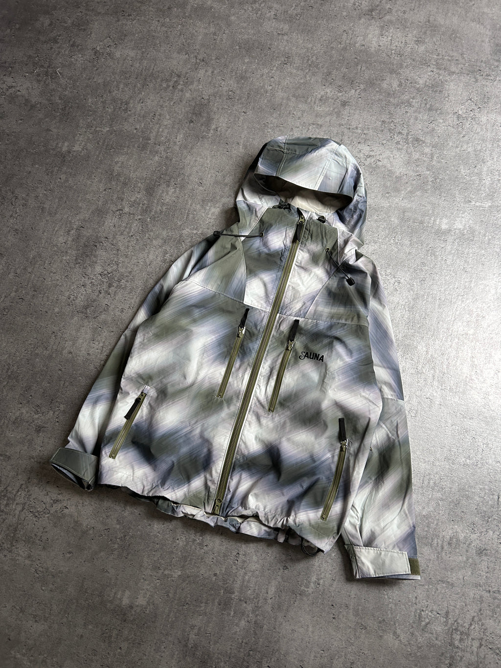 SAUNA TECH CAMO JACKET (L)