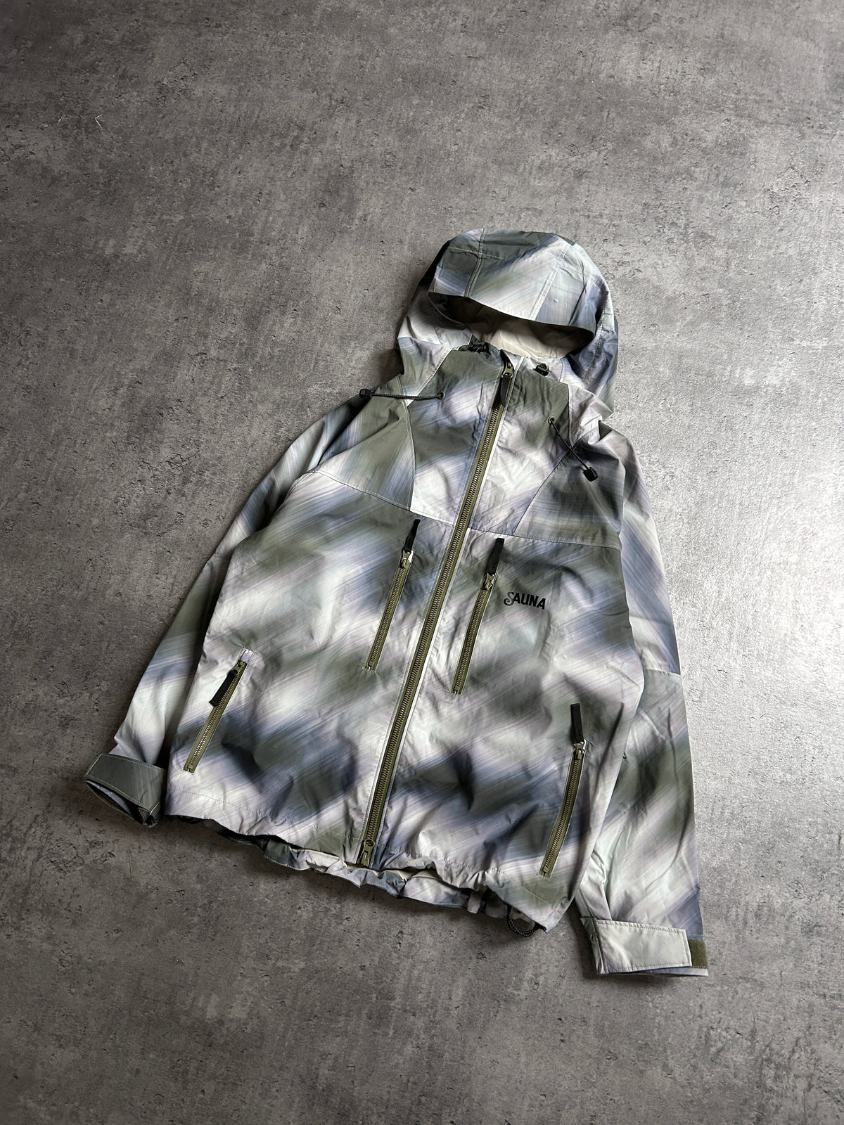 SAUNA TECH CAMO JACKET (L)