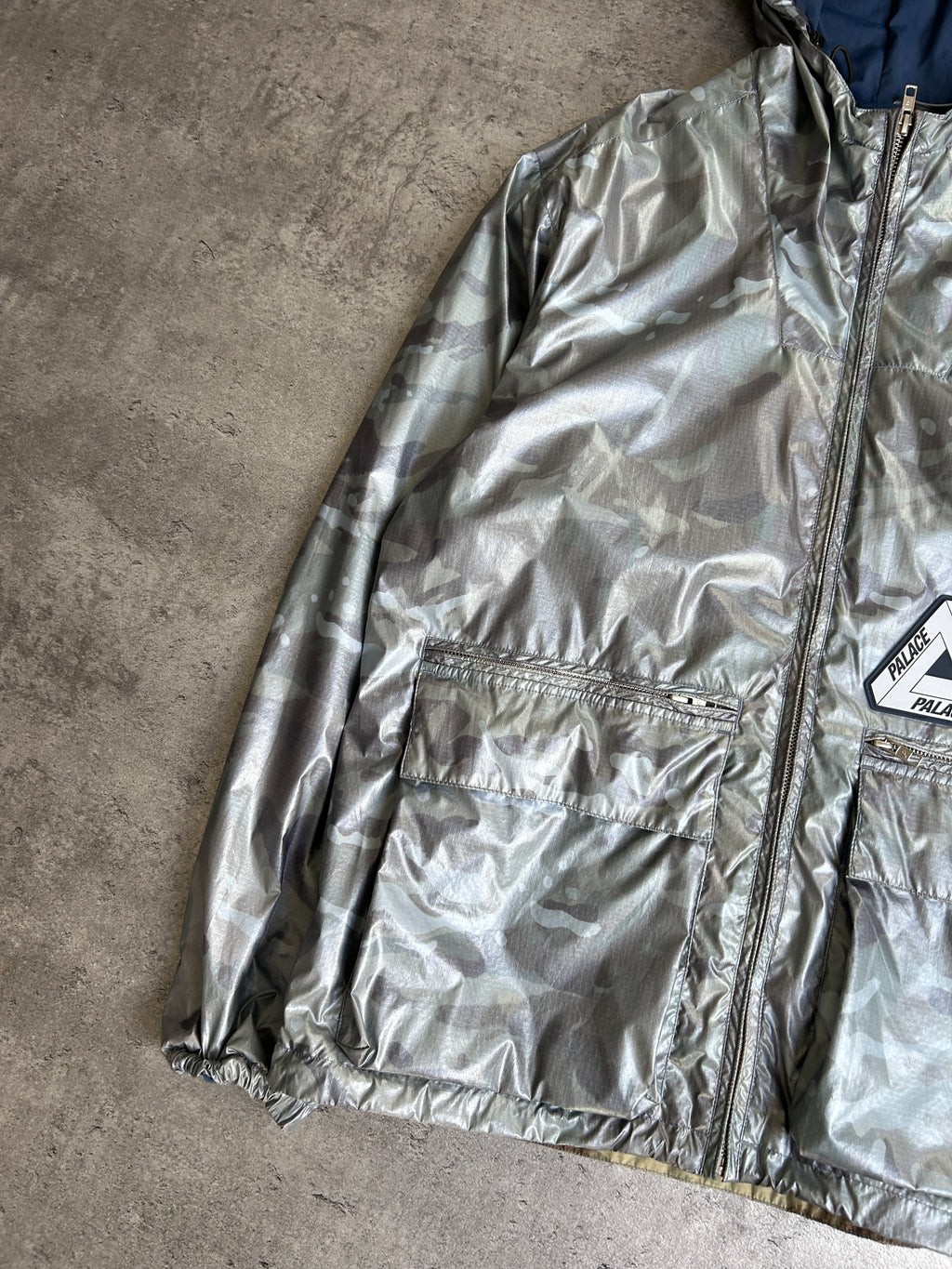 PALACE P STEALTH CAMO JACKET (L)