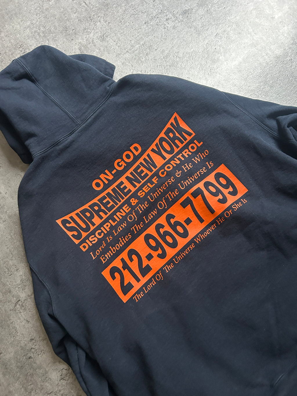 SUPREME ON GOD HOODIE FW24 (XL)