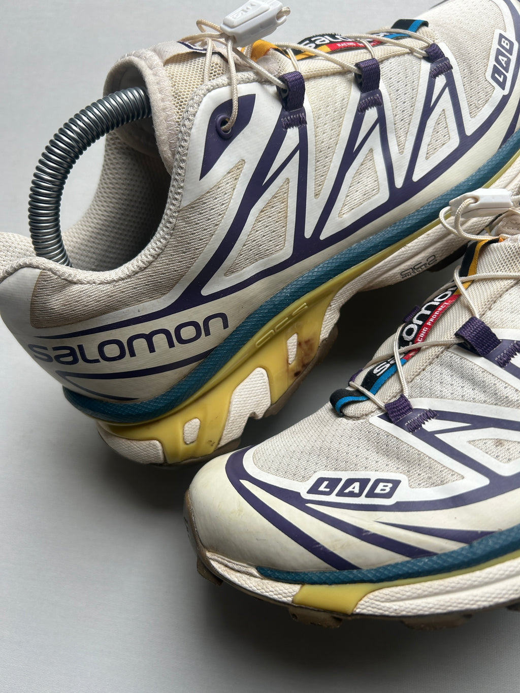 SALOMON XT6 “BEIGE PURLE YELLOW” 40EU