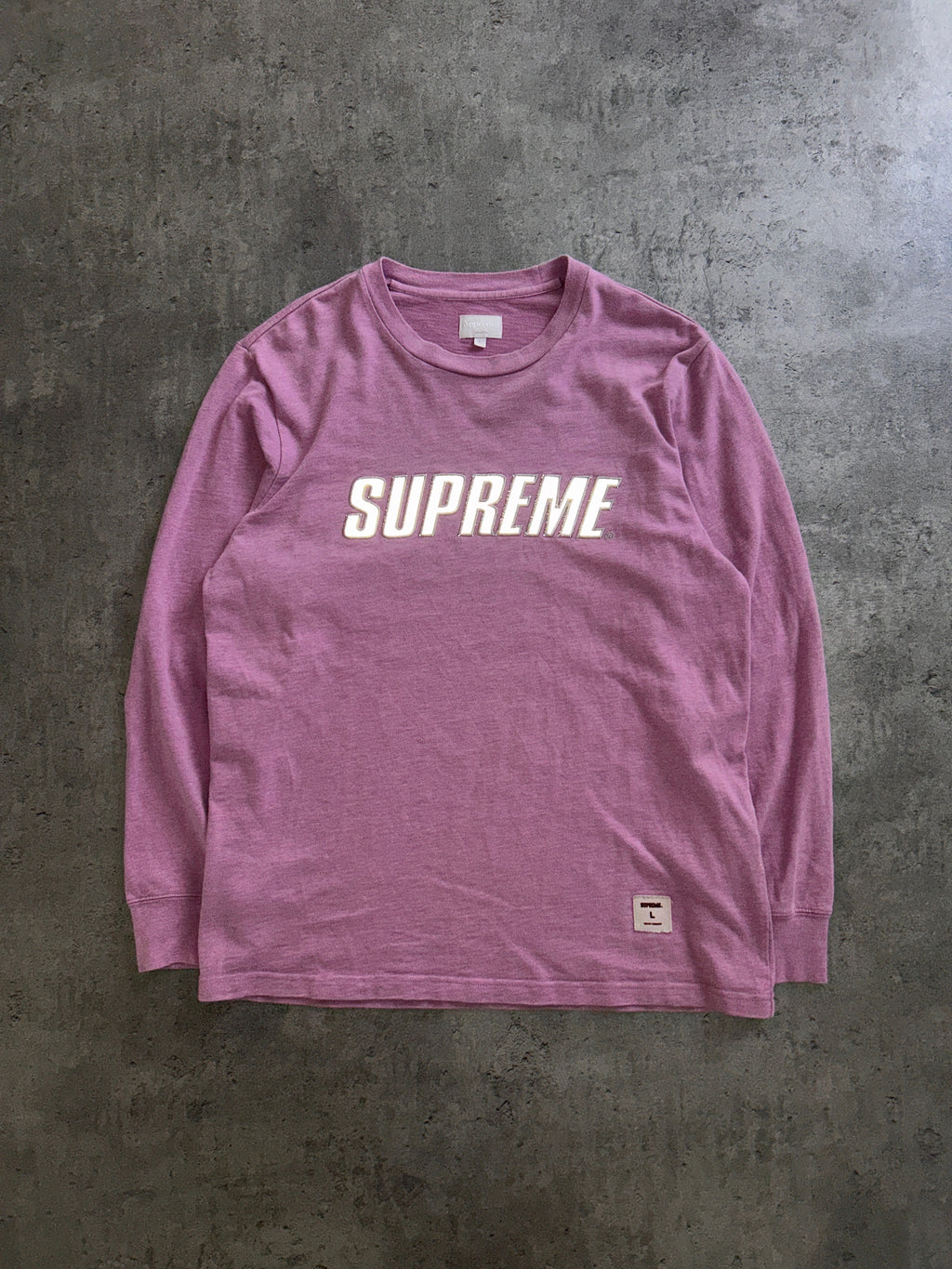 SUPREME METALLIC LONGSLEEVE (L)