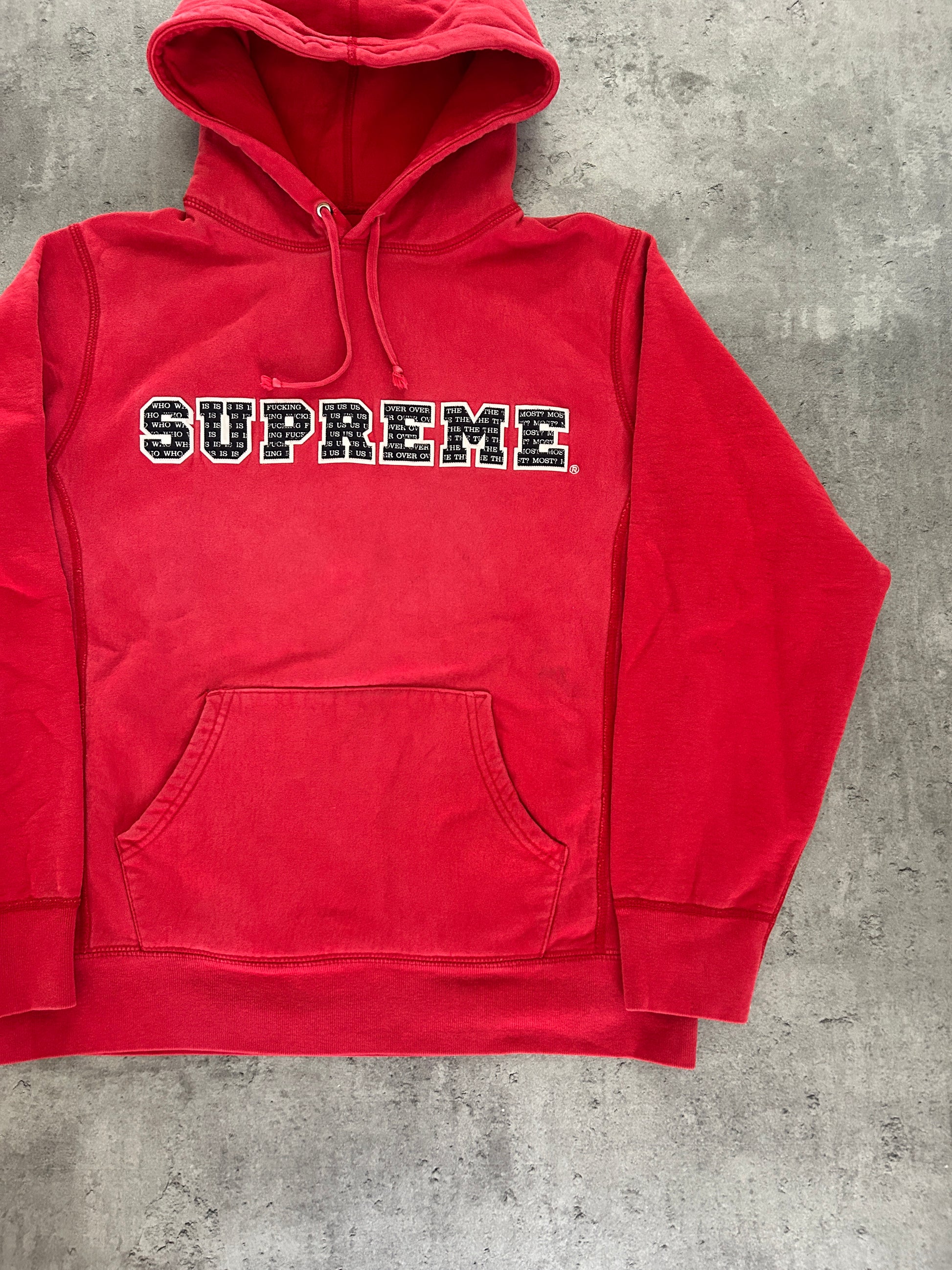 SUPREME “THE MOST” HOODIE (M)