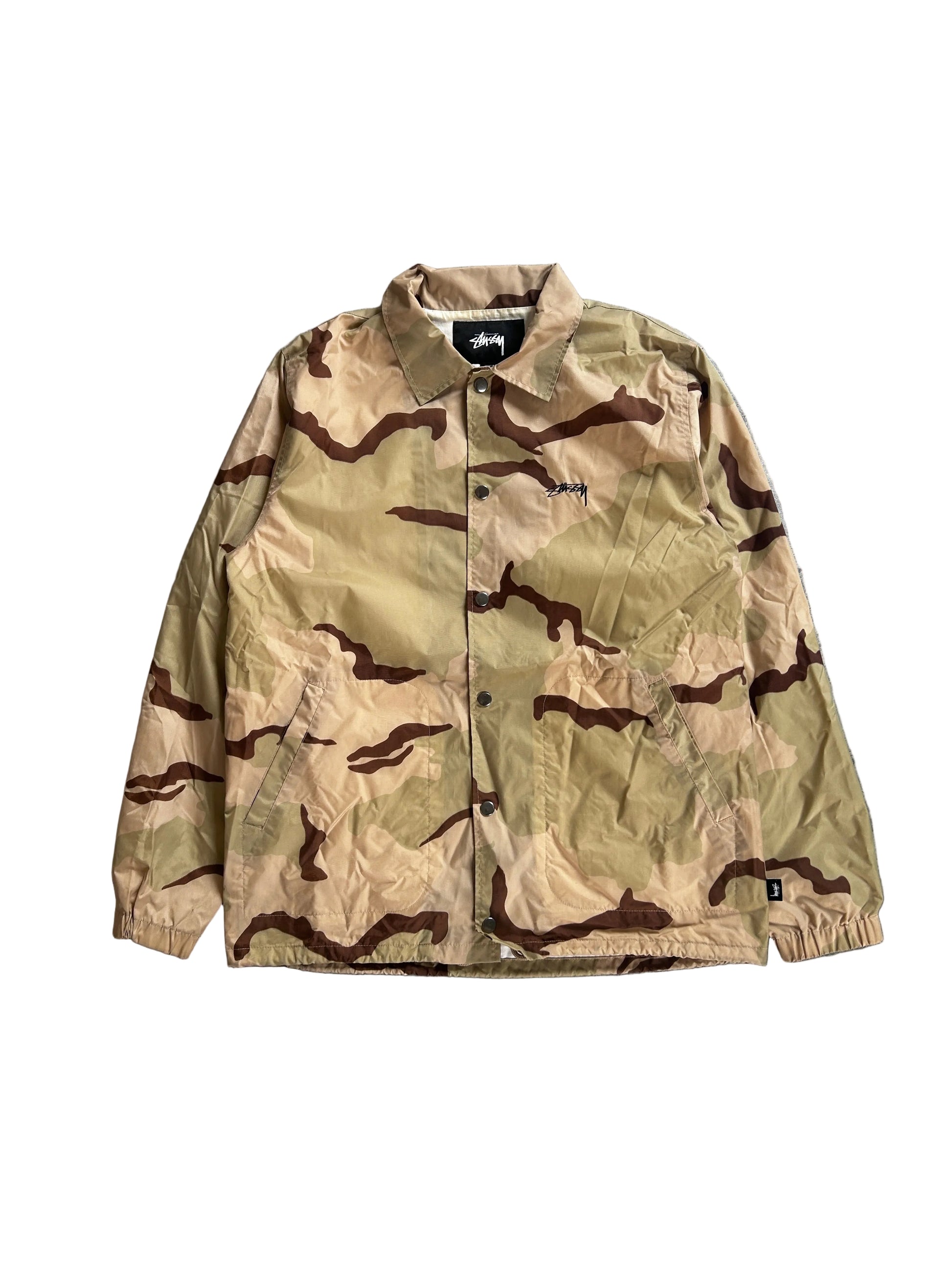 STÜSSY DESERT CAMO COACH JAKKE (M)