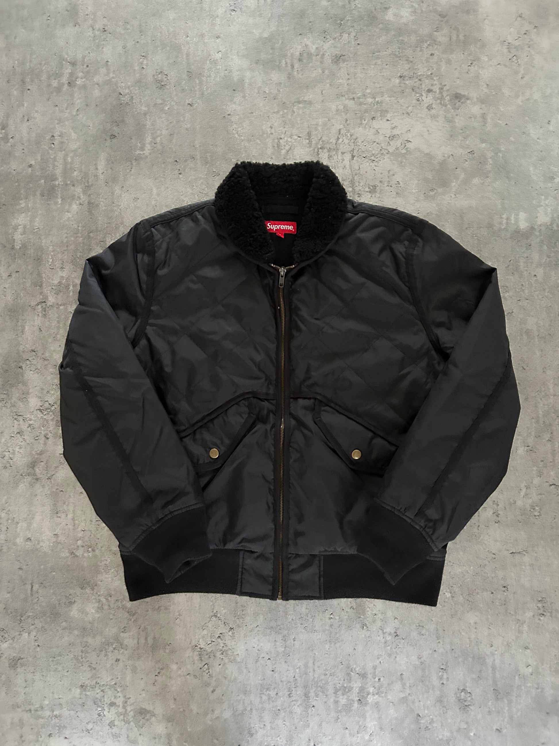 SUPREME QUILTED TANKER JAKKE (S)