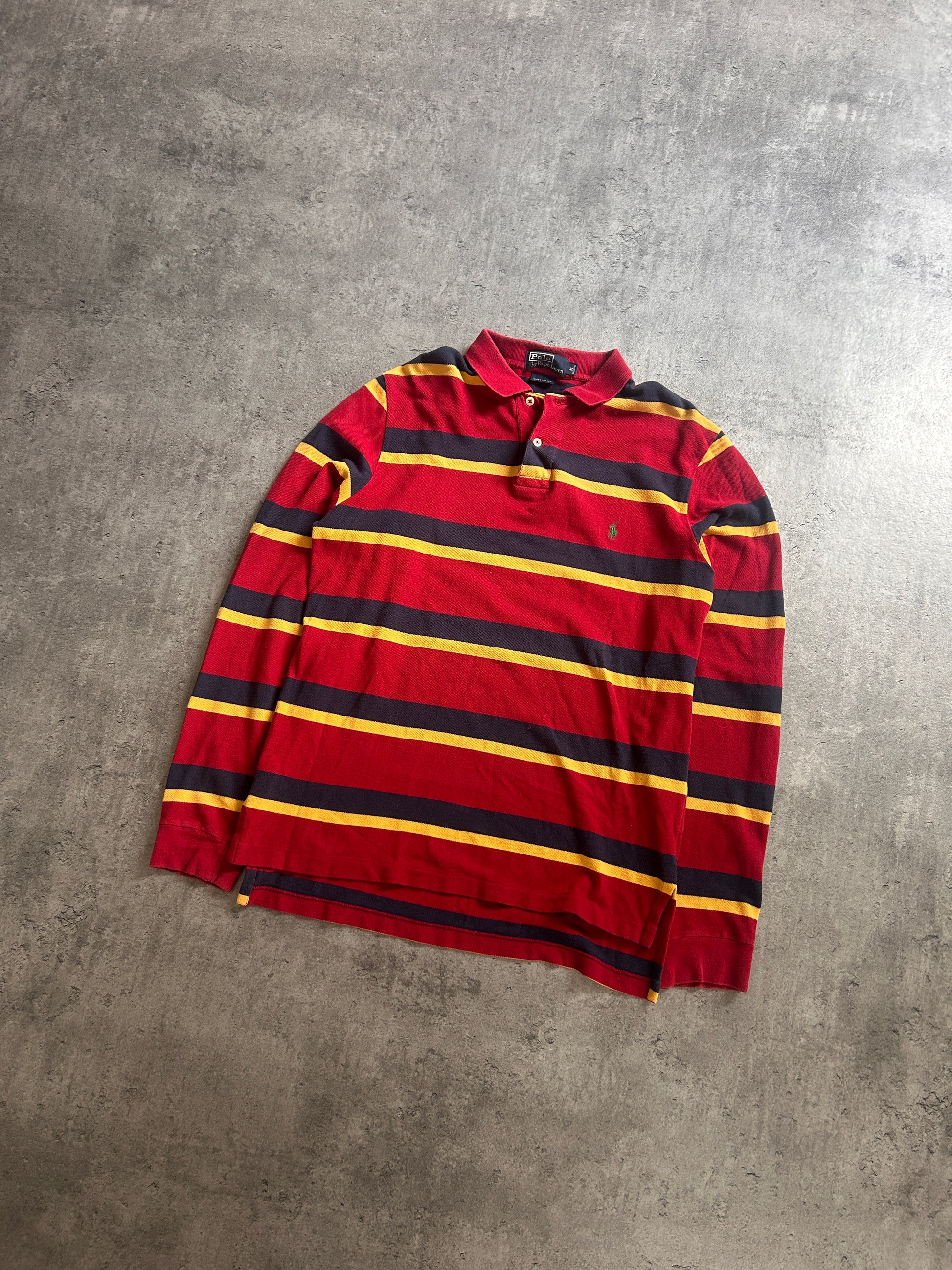 POLO RALPH LAUREN LONGSLEEVE POLO (M)