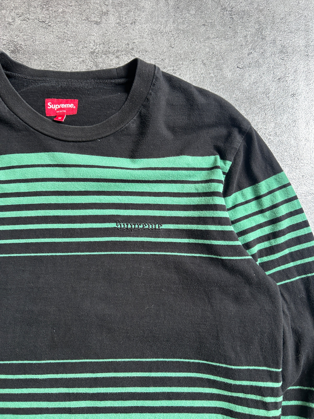SUPREME FADE STRIPE LONGSLEEVE (M)