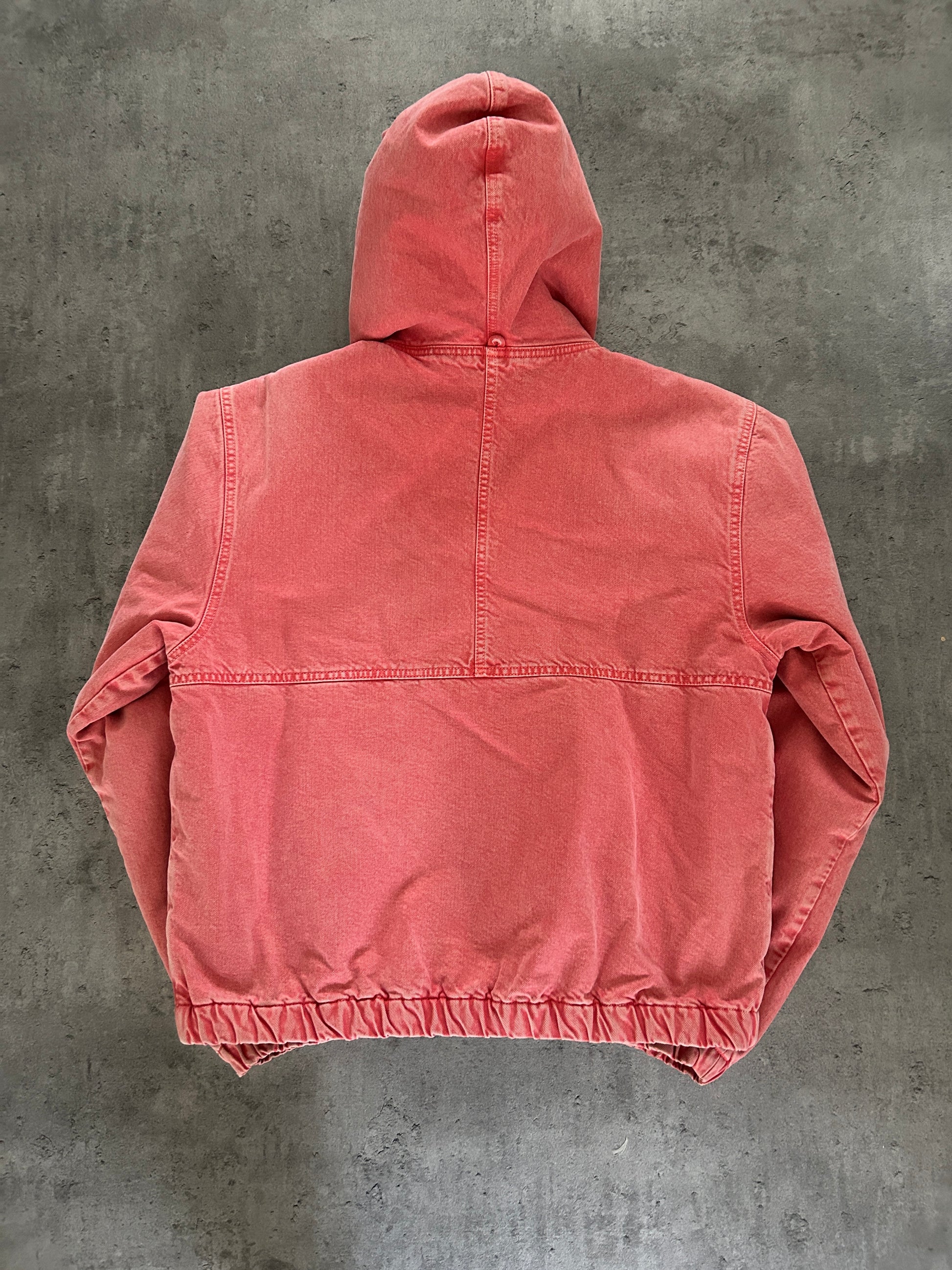 STÜSSY WORKGEAR PINK JAKKE (L)