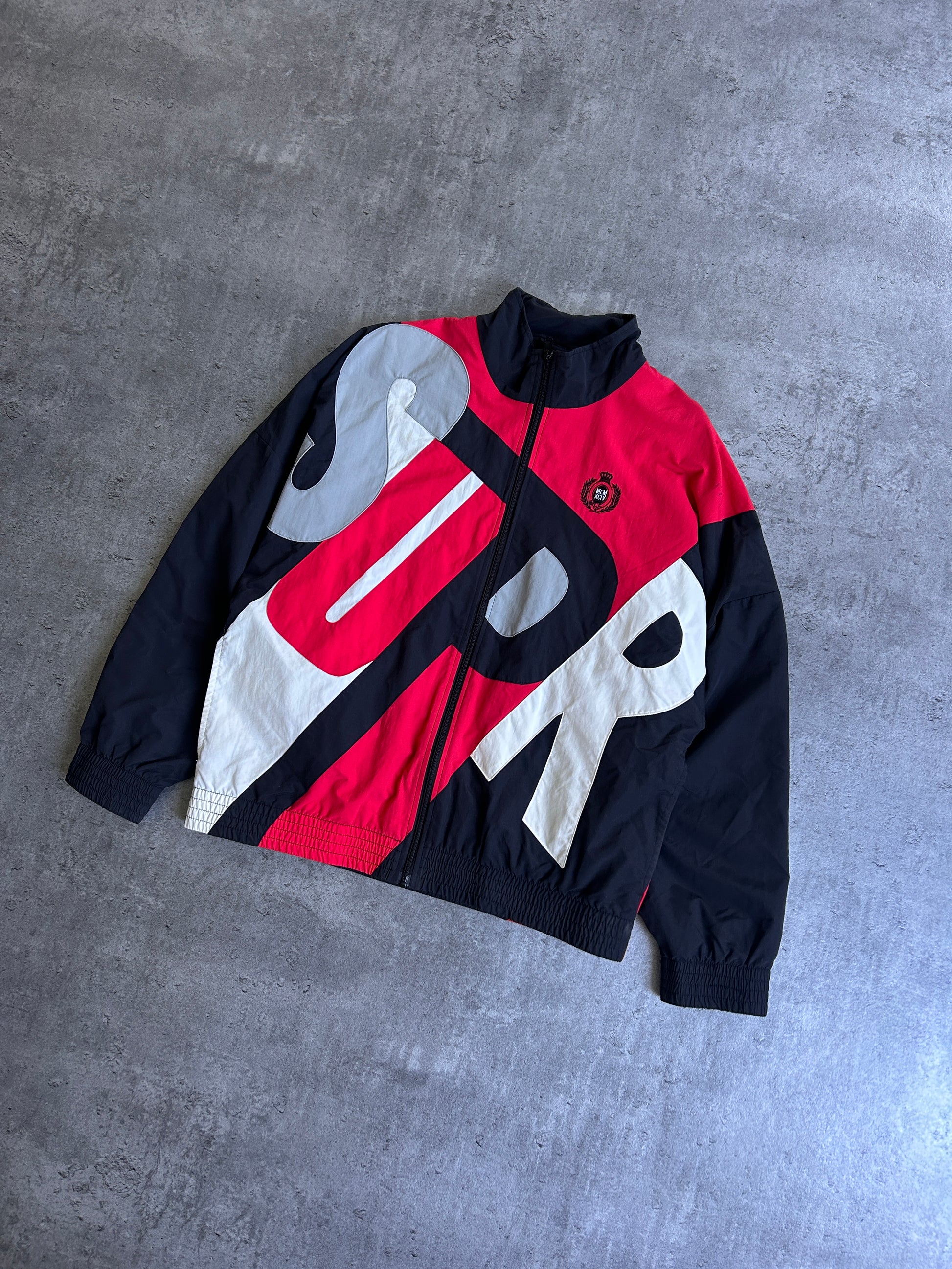 SUPREME BIG LETTER TRACKJACKET (L)