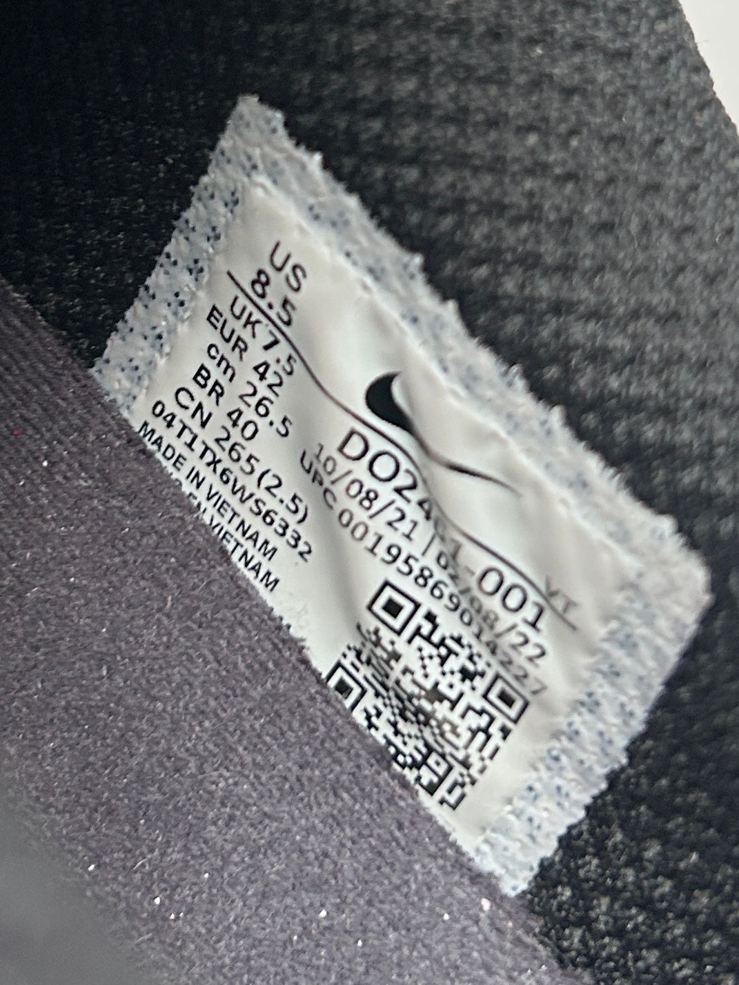 AIR MAX 2013 X STÜSSY “BLACK” 42EU