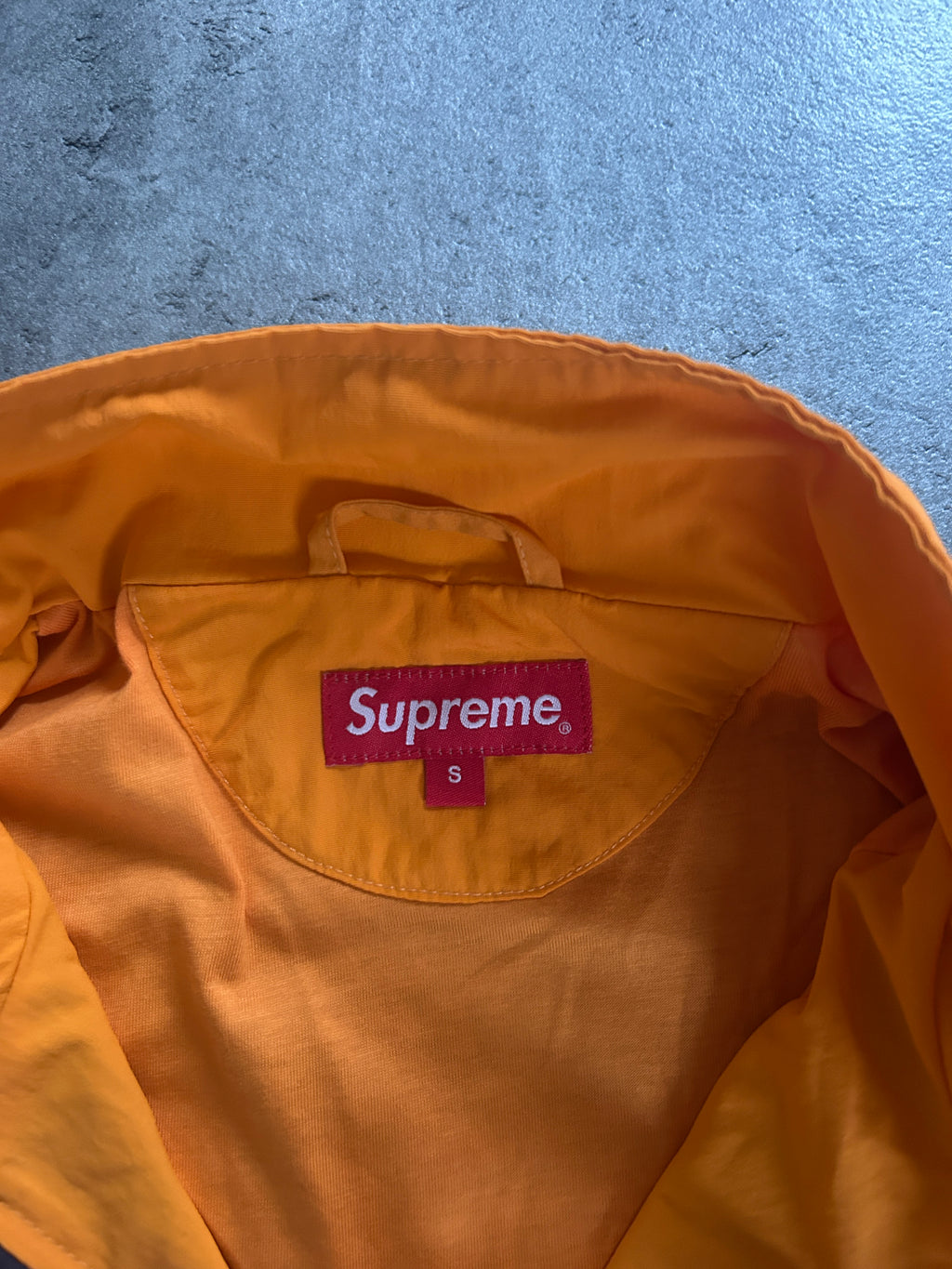SUPREME BIG LETTER JACKET “YELLOW” (S)