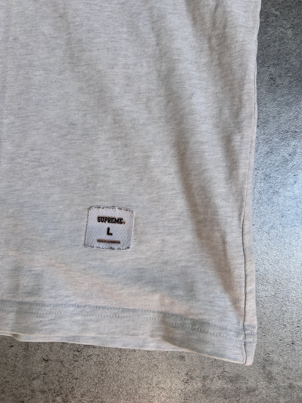 SUPREME CLOUDS TEE “GREY” (L)