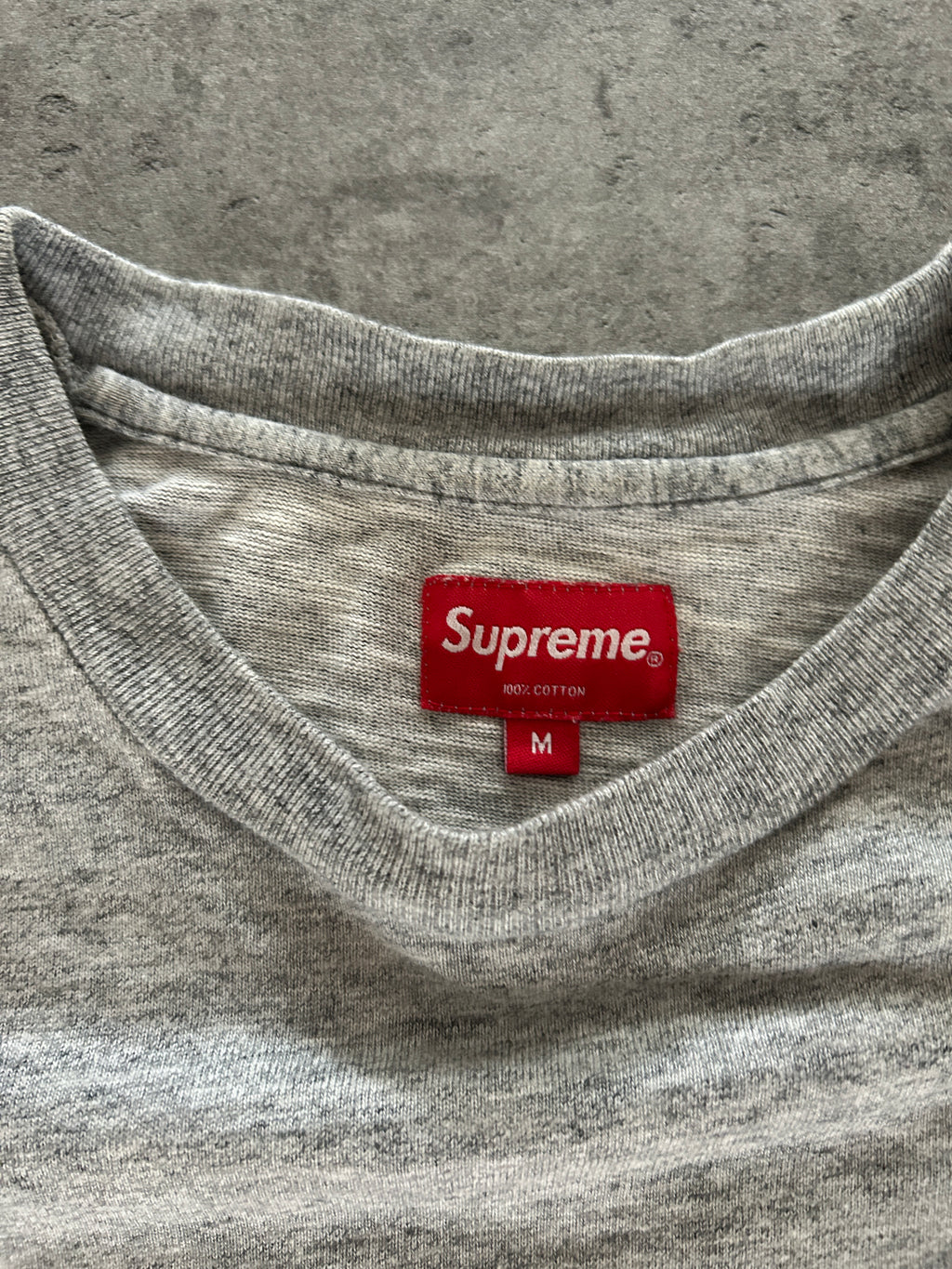 SUPREME ARC LOGO LONGSLEEVE (M)