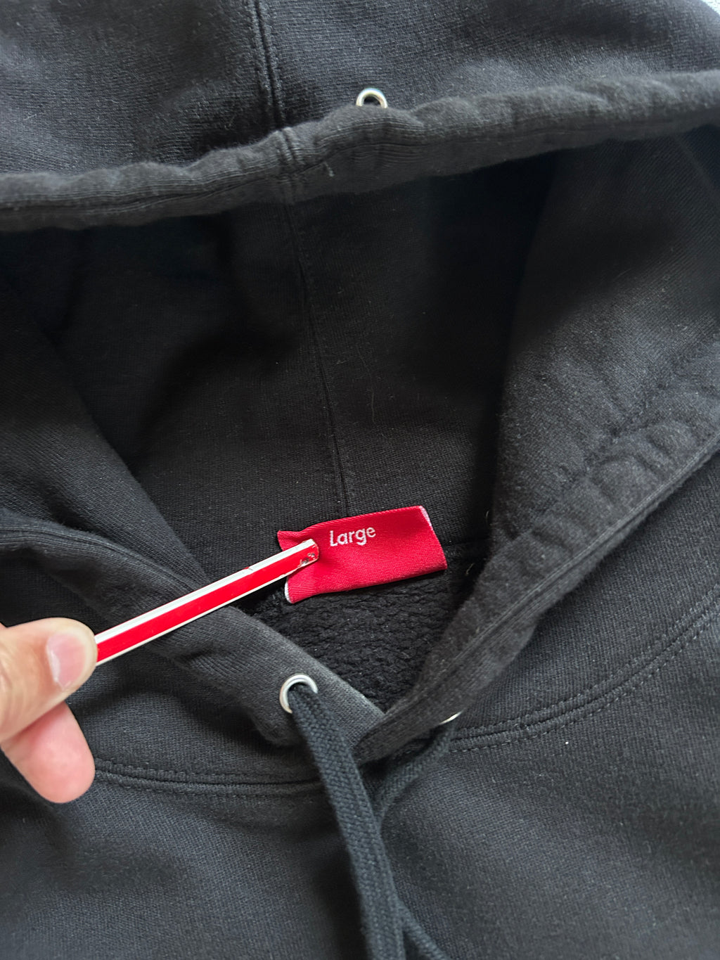 SUPREME EYELET HOODIE (L)