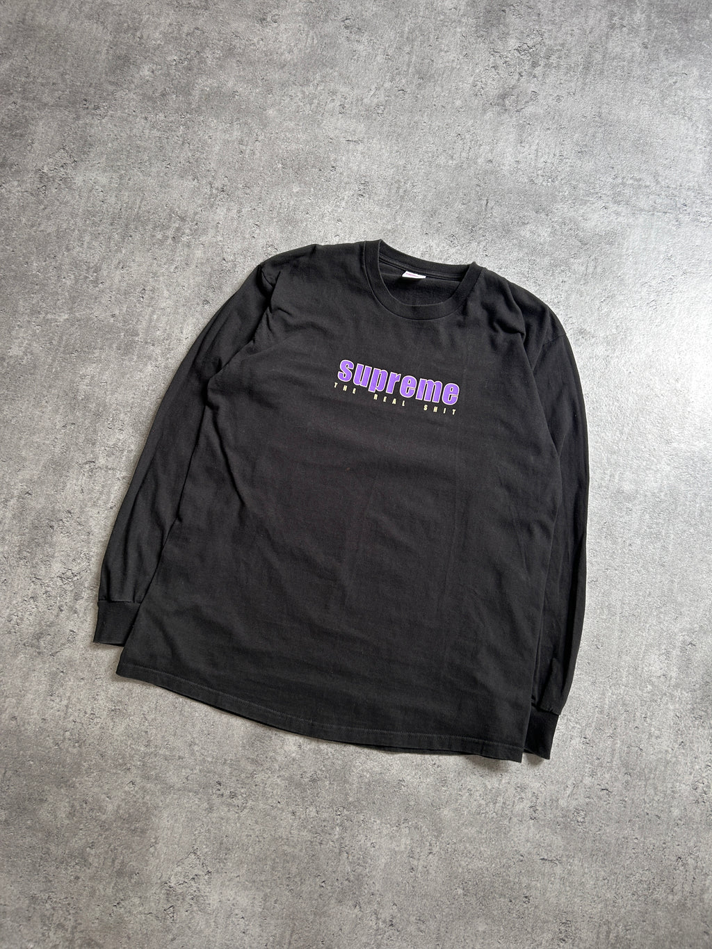 SUPREME THE REAL SHIT LONGSLEEVE (L)