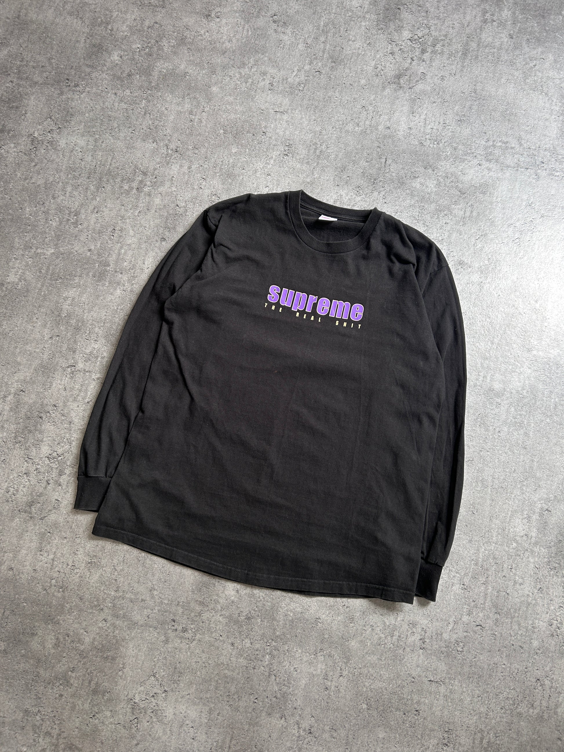 SUPREME THE REAL SHIT LONGSLEEVE (L)