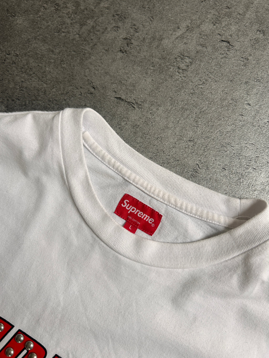 SUPREME STUDDED LONGSLEEVE (L)