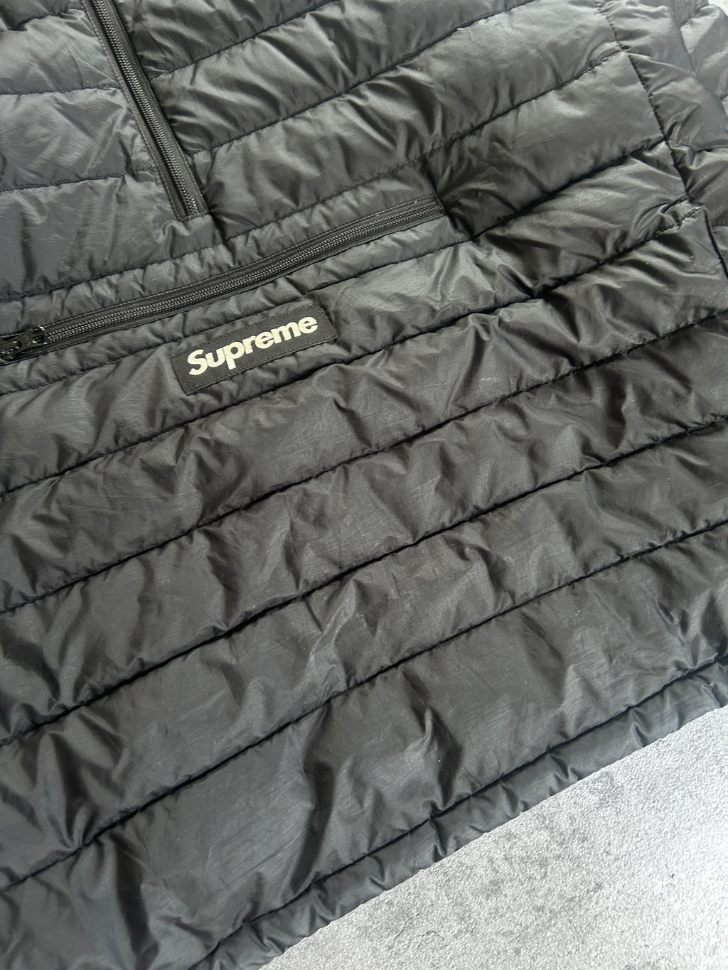 SUPREME MICRO DOWN PUFFER JACKET BLACK (M/L)