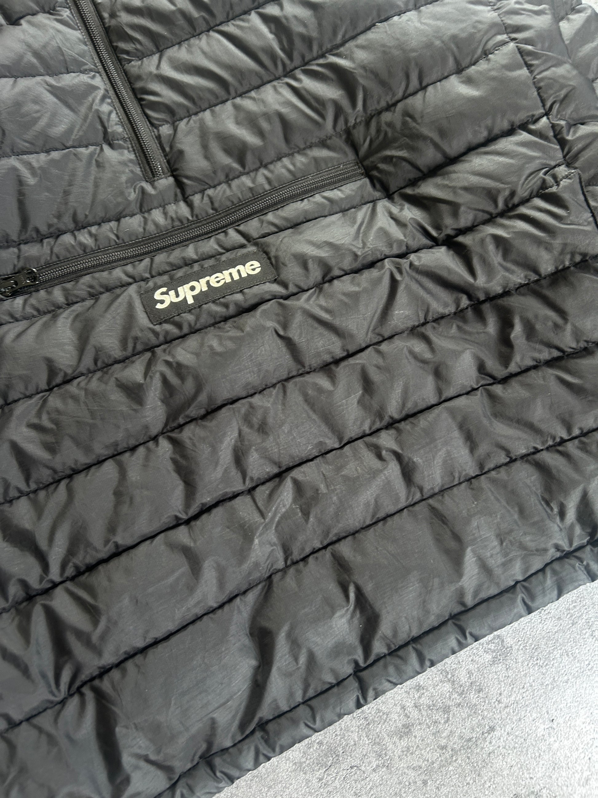 SUPREME MICRO DOWN PUFFER JACKET BLACK (M/L)
