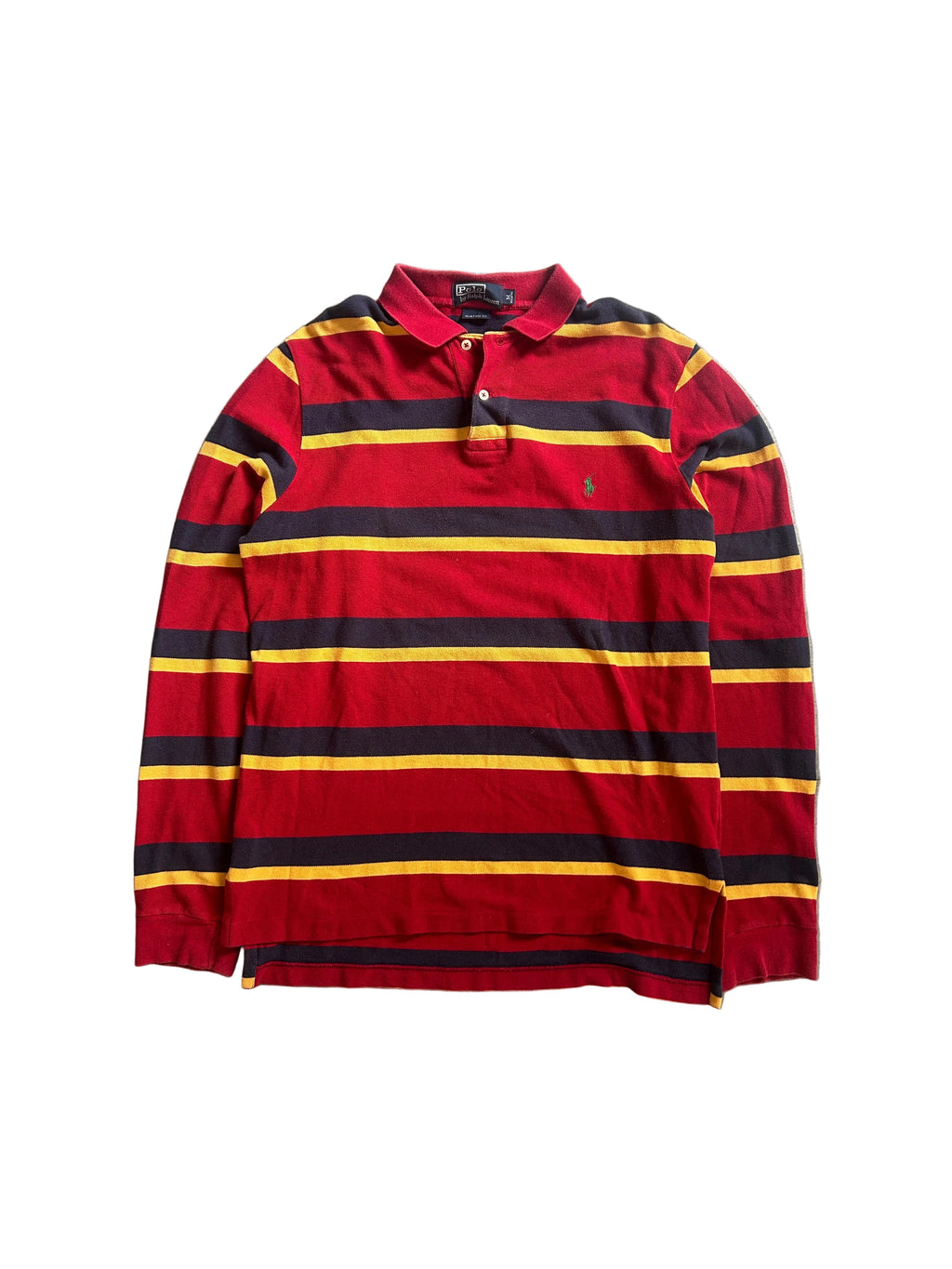 POLO RALPH LAUREN LONGSLEEVE POLO (M)