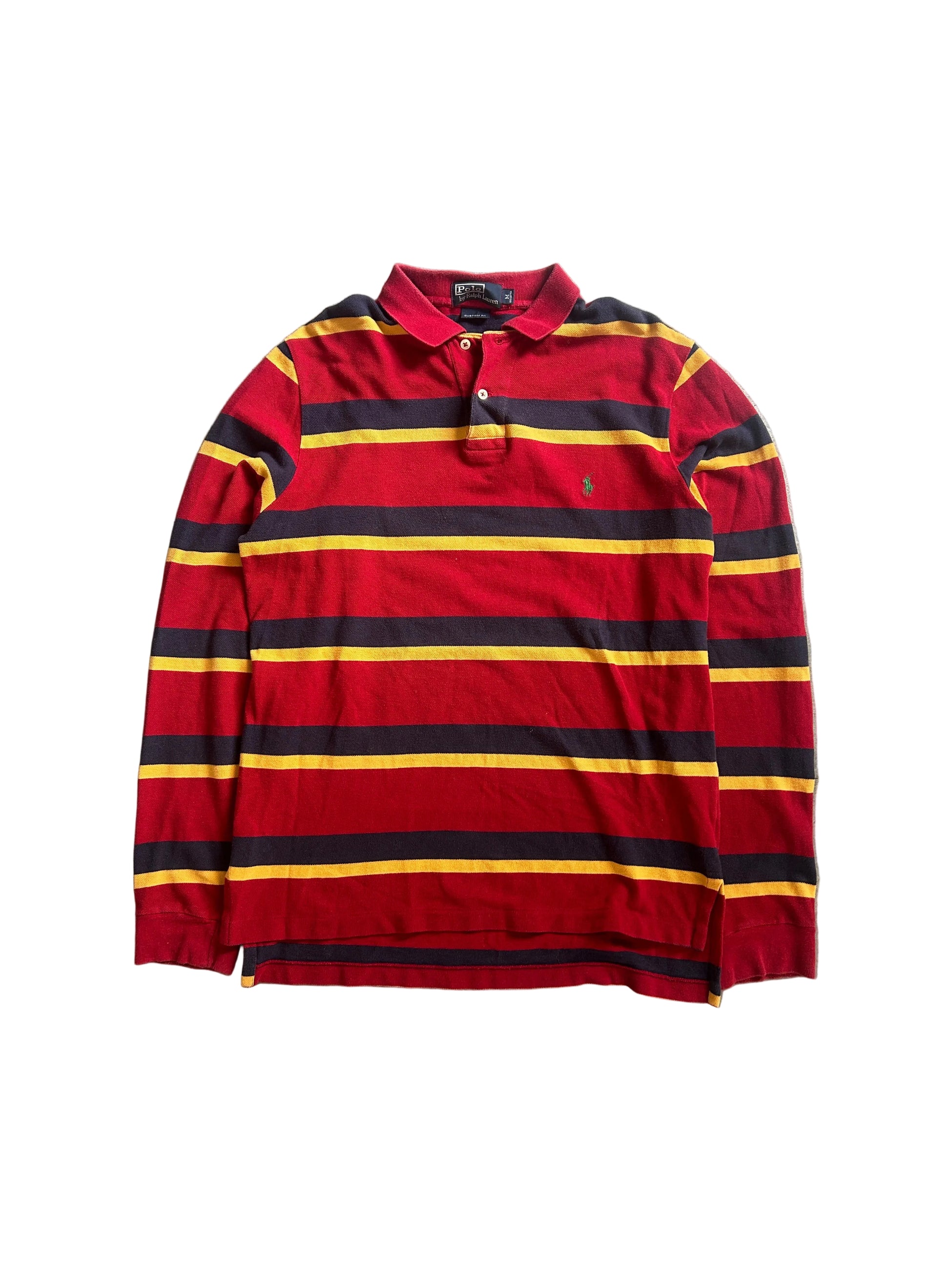 POLO RALPH LAUREN LONGSLEEVE POLO (M)