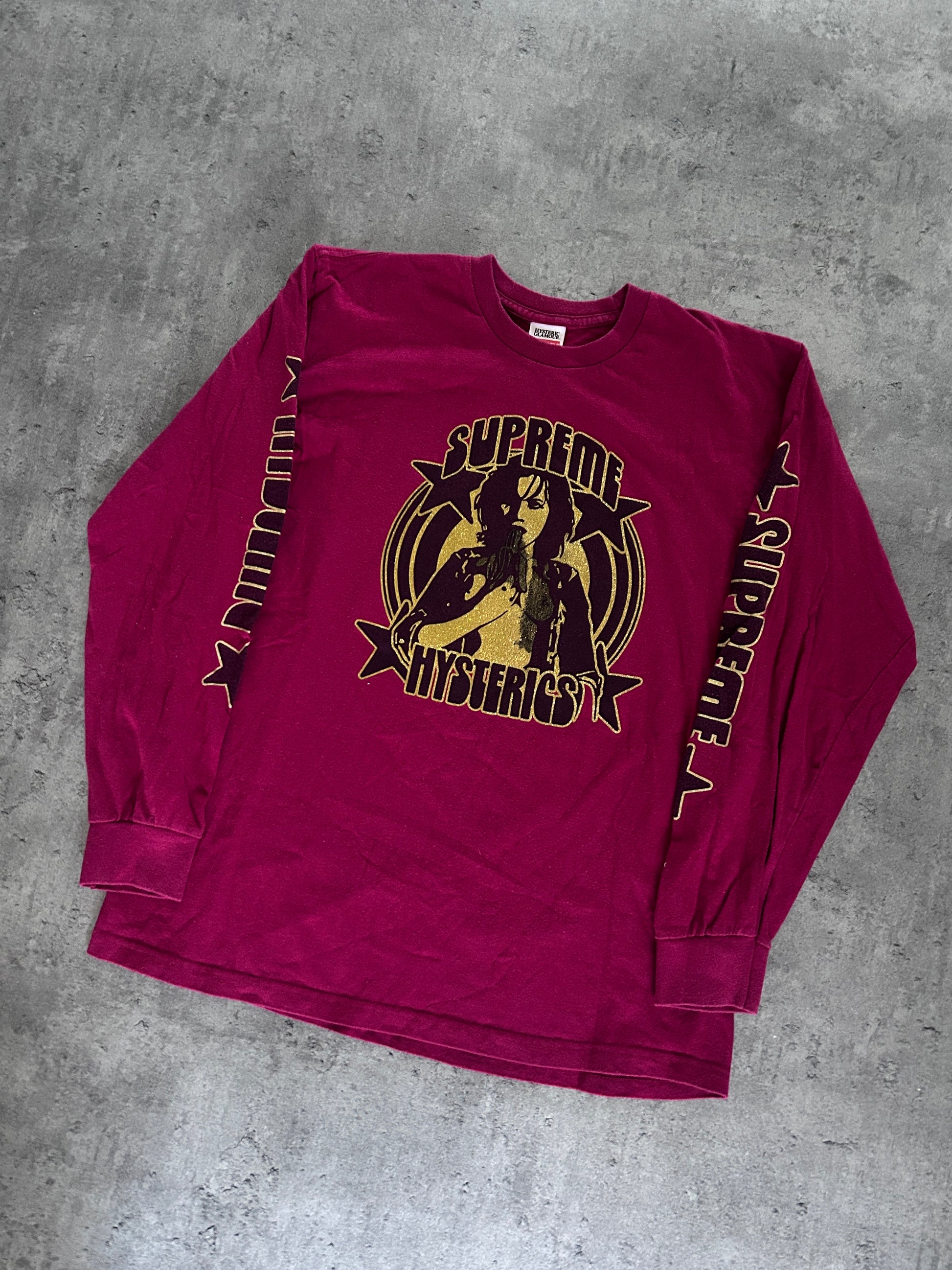 SUPREME HYSTERIC GLAMOUR LONGSLEEVE (M)