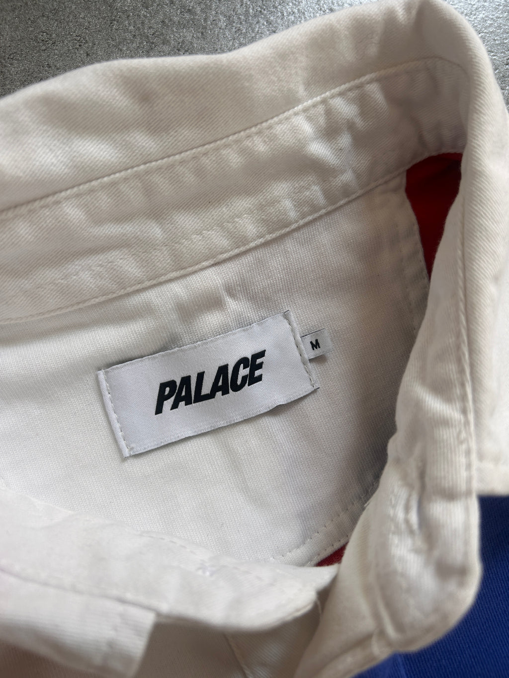 PALACE THISTLE LONGSLEEVE RUGBY POLO (M)