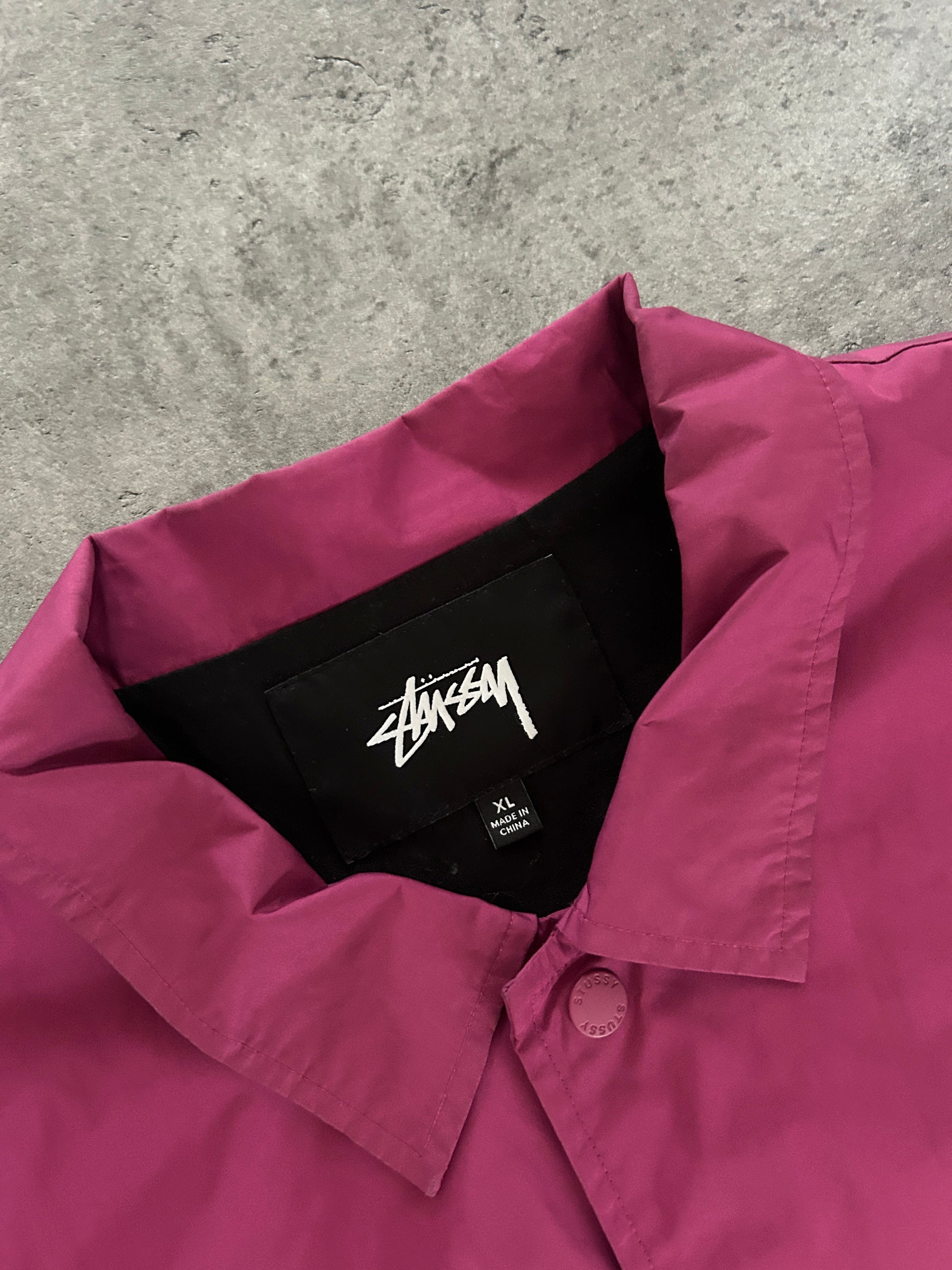 STÜSSY COACH JACKET “PURPLE” (XL)
