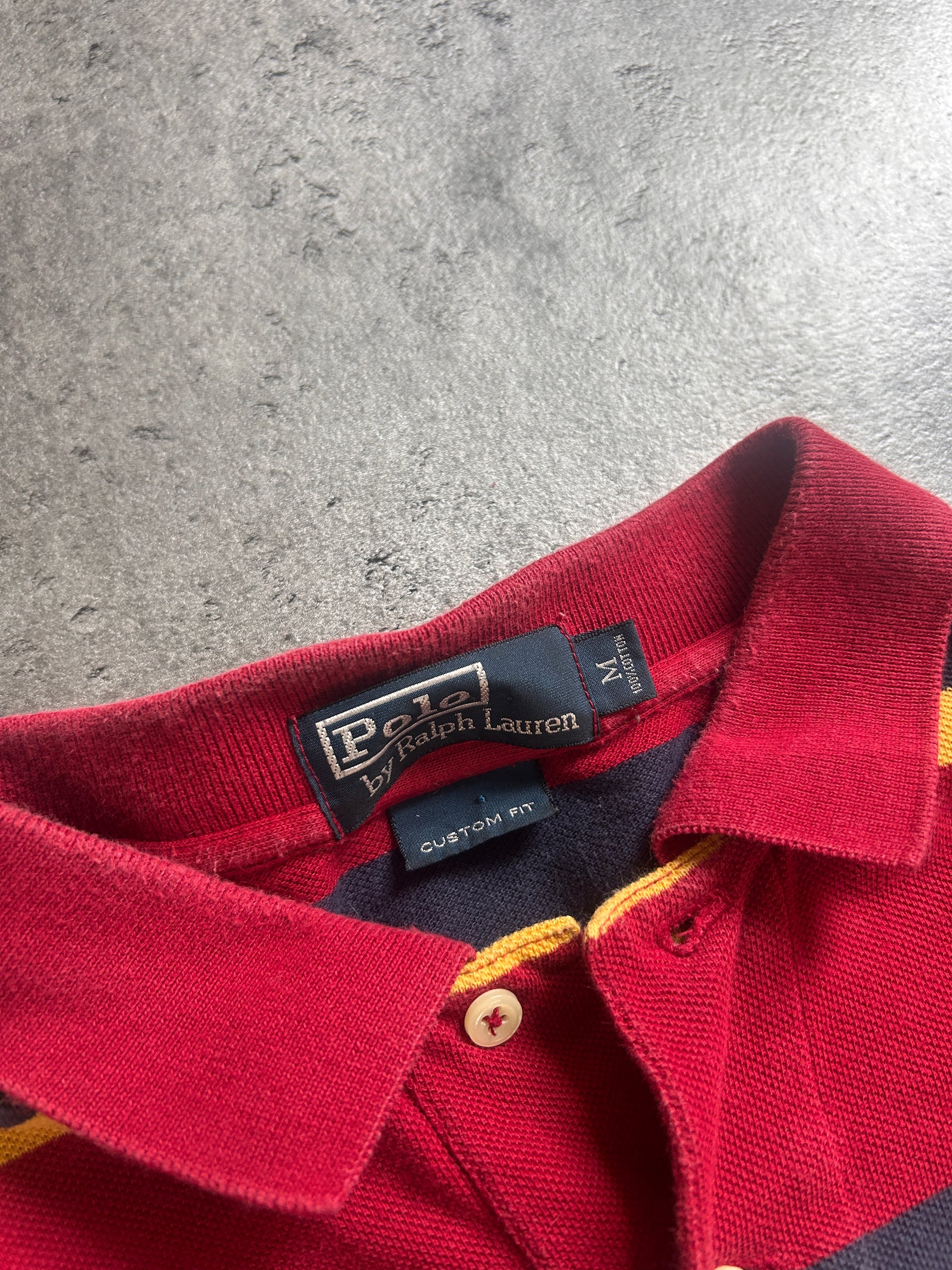 POLO RALPH LAUREN LONGSLEEVE POLO (M)