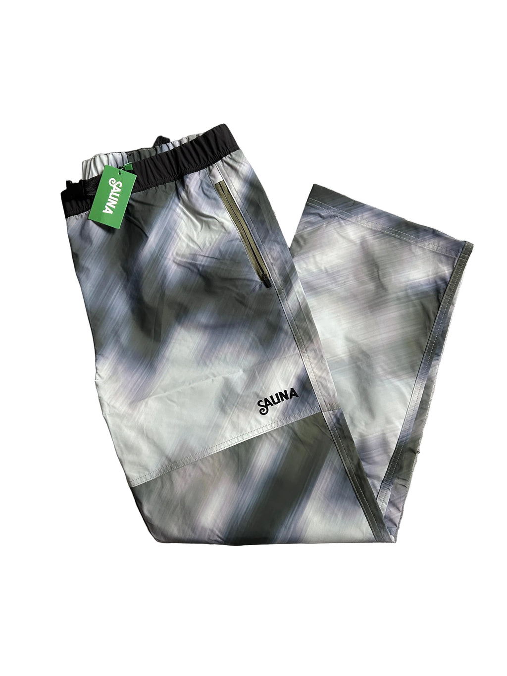 SAUNA TECH CAMO TRACKPANTS (L)