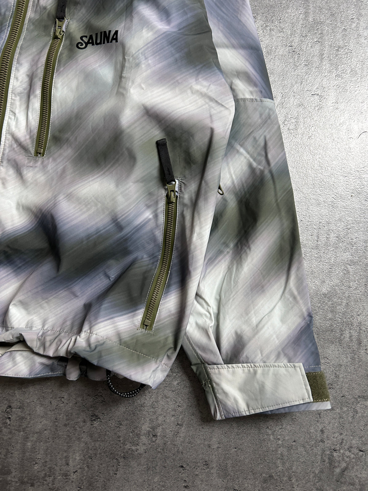 SAUNA TECH CAMO JACKET (L)