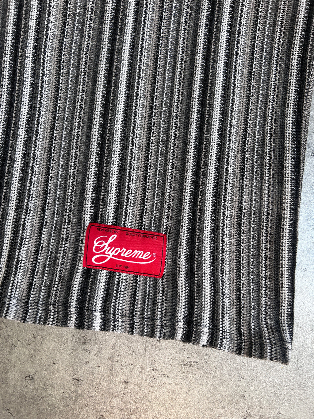 SUPREME OPEN KNIT FOOTBALL TOP (M)