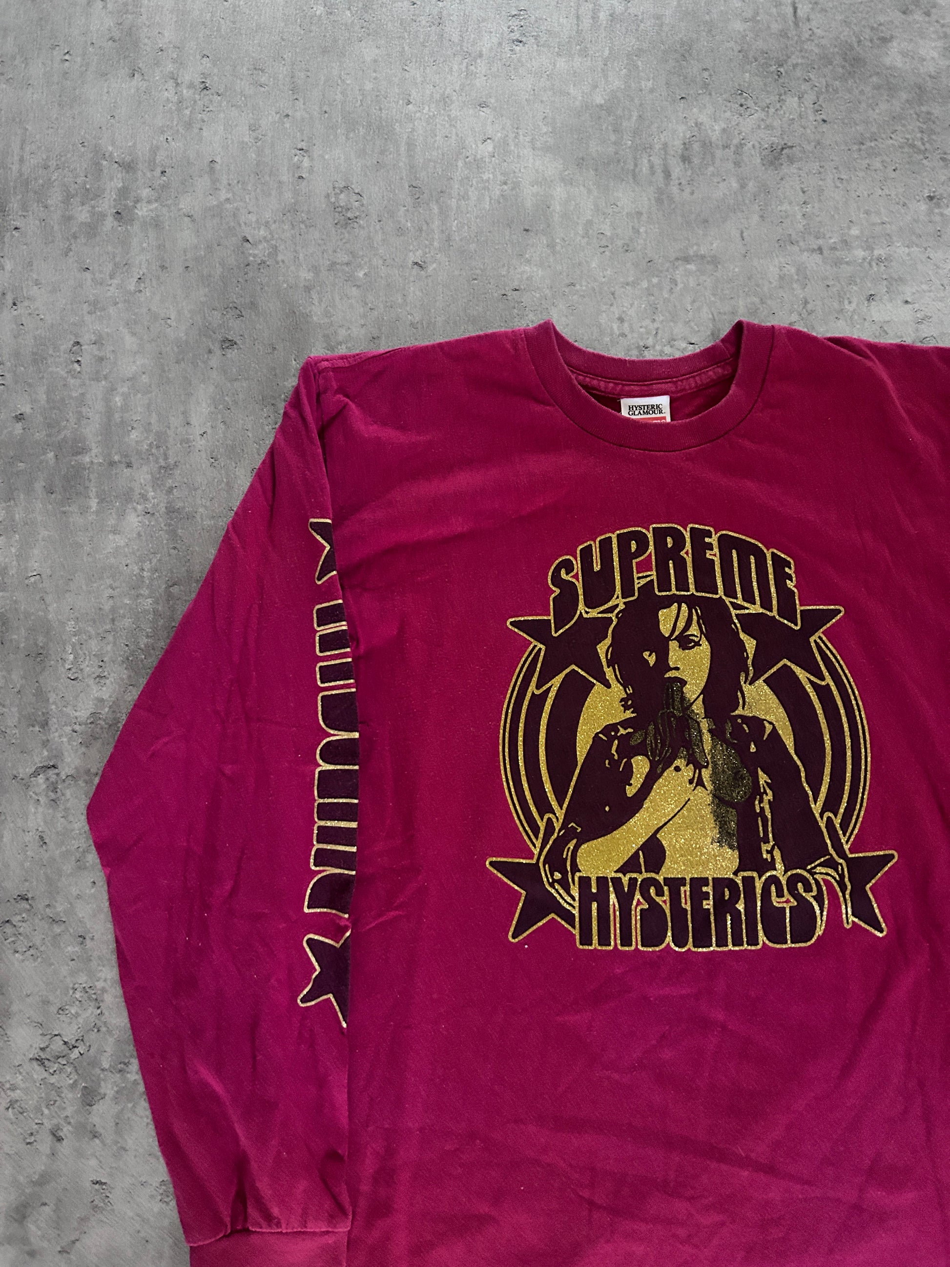SUPREME HYSTERIC GLAMOUR LONGSLEEVE (M)