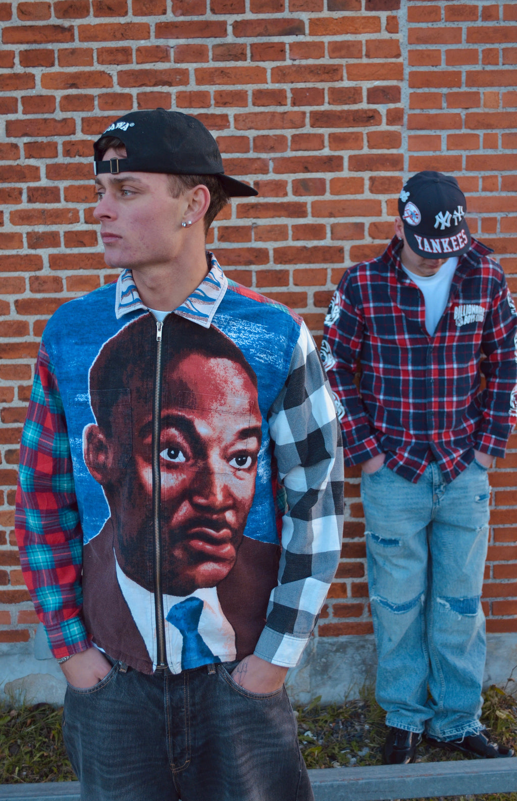 BILLIONAIRE BOYS CLUB PLAID FLANNEL (M)