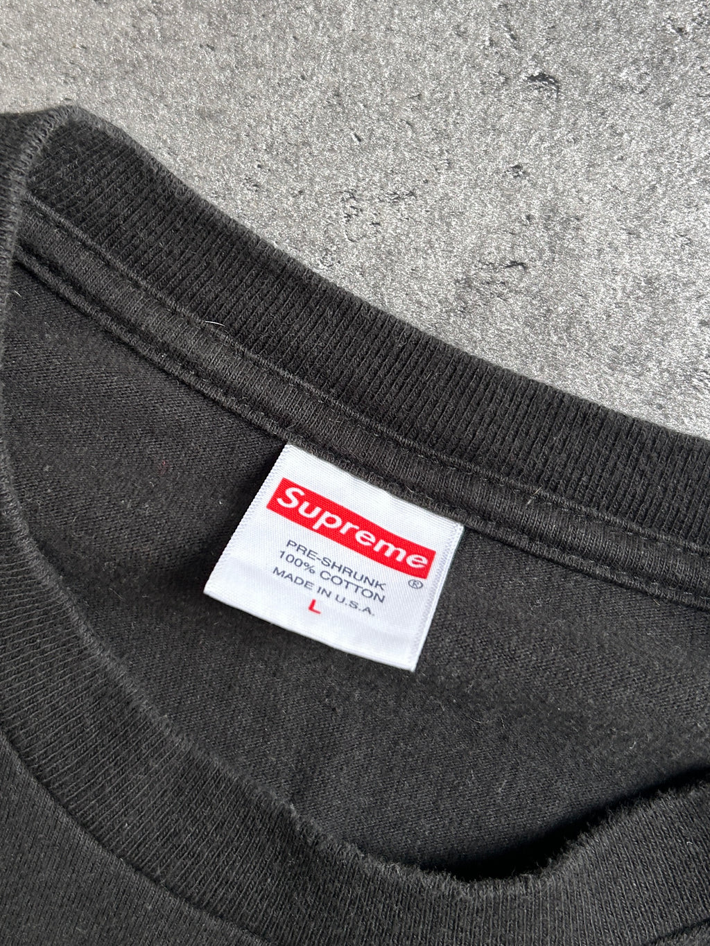 SUPREME THE REAL SHIT LONGSLEEVE (L)