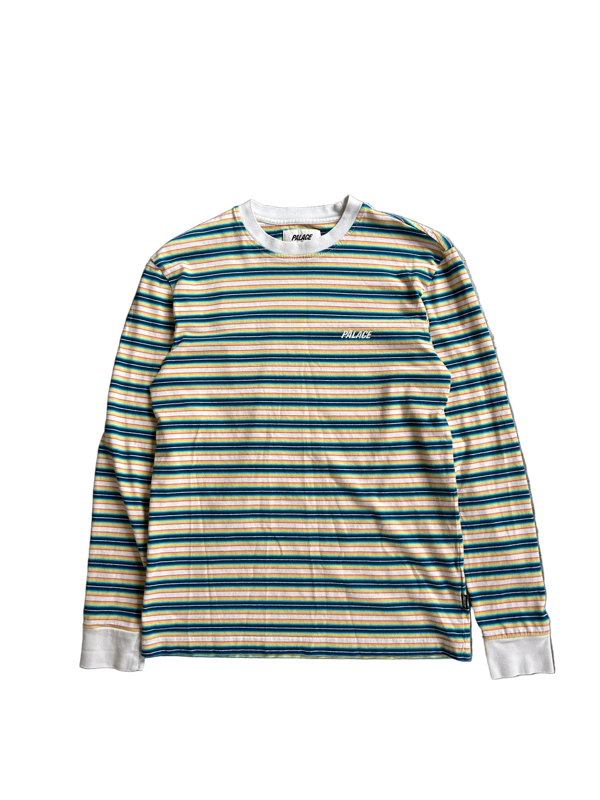 PALACE NEON STRIPE LONGSLEEVE (XS)