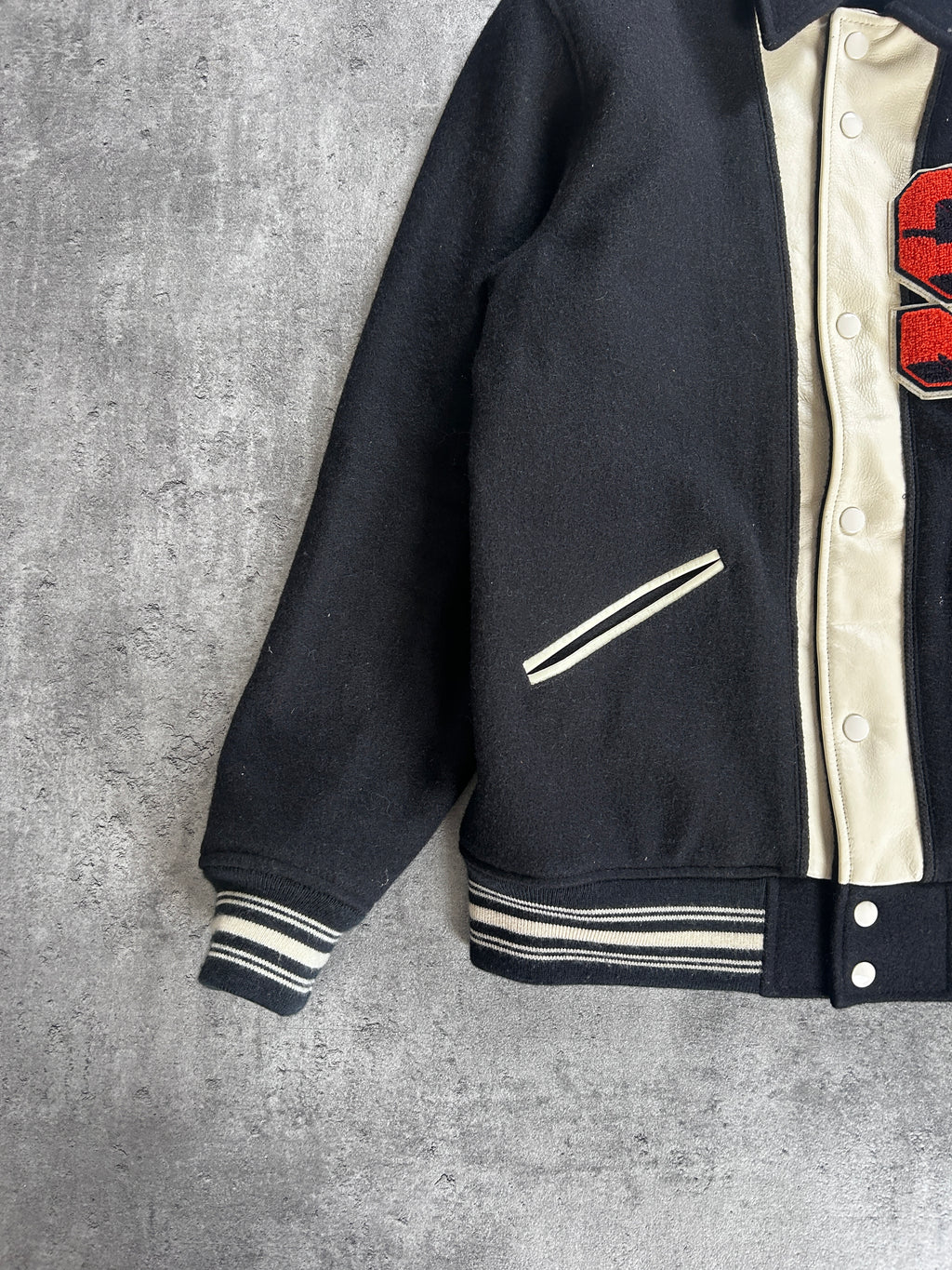 SUPREME CAPTAIN VARSITY JACKET FW13 (M)
