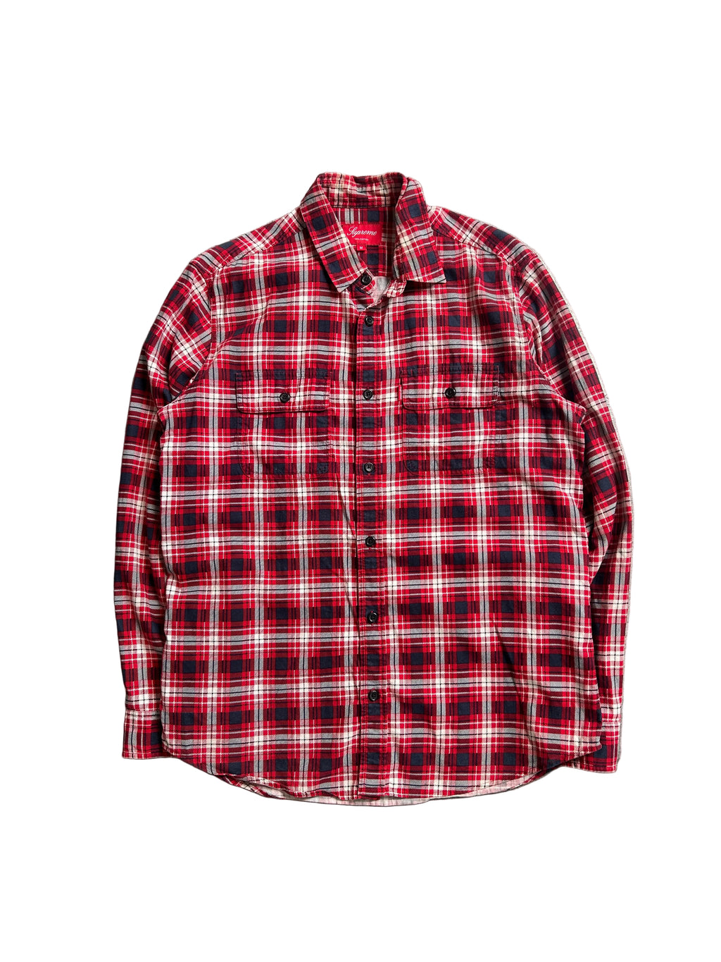 SUPREME PRINTED PLAID FLANNEL (M)