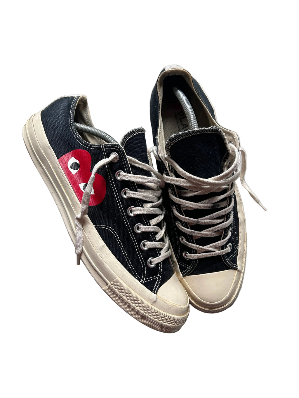 CONVERSE X CDG LOW BLACK (45EU)