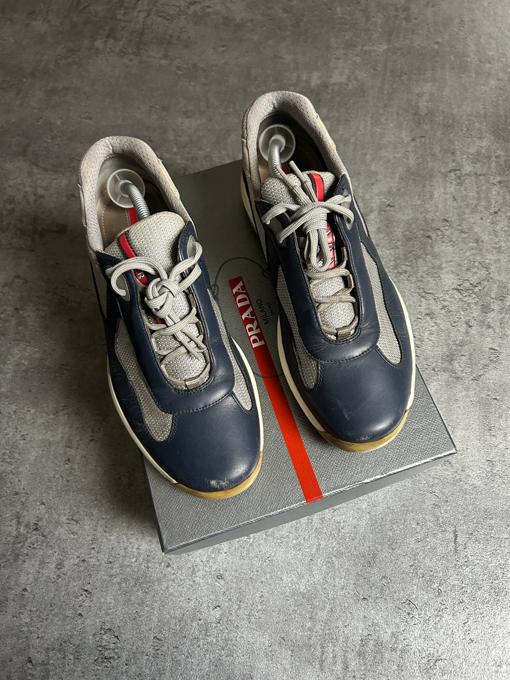 PRADA CUPS OG “MATTE BLUE” 44,5/45EU