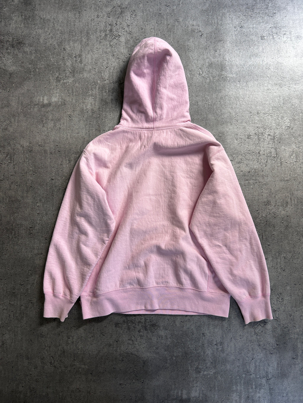 SUPREME DROP SHADOW HOODIE PINK (S)