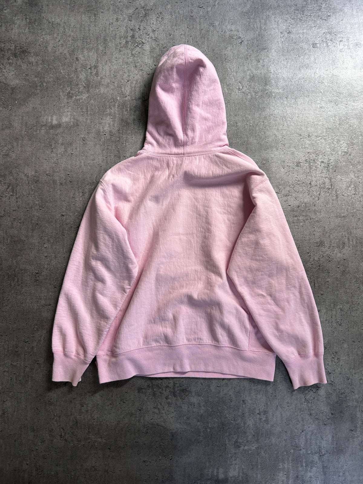 SUPREME DROP SHADOW HOODIE PINK (S)