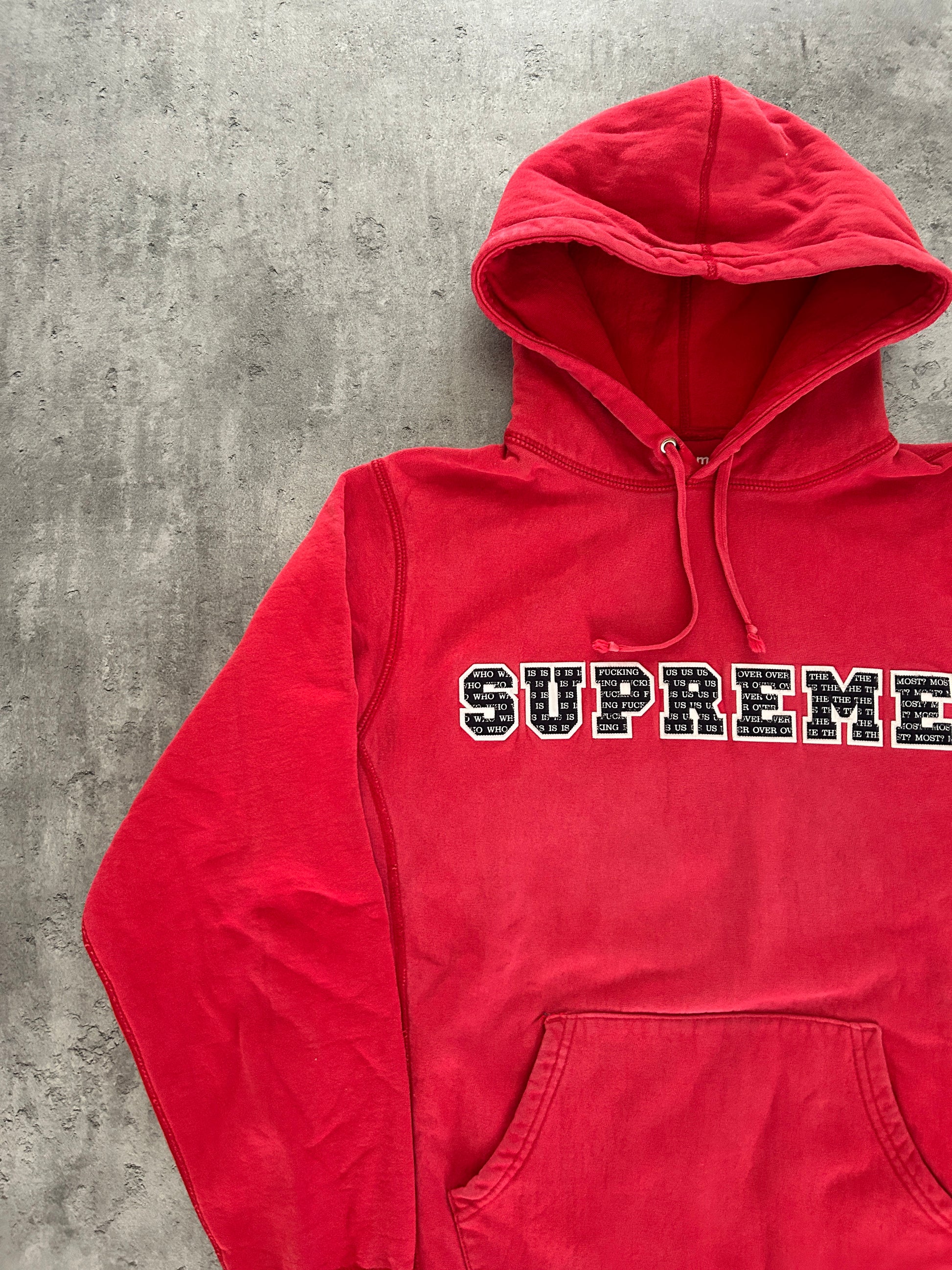 SUPREME “THE MOST” HOODIE (M)