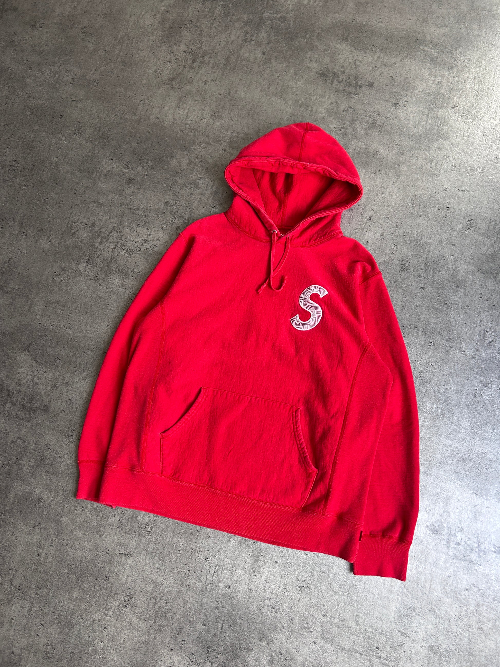 SUPREME S LOGO HOODIE (L)