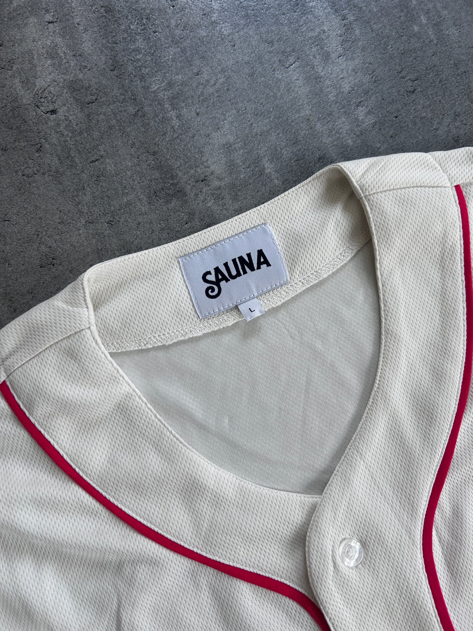 SAUNA 34 BASEBALL JERSEY (L/XL)