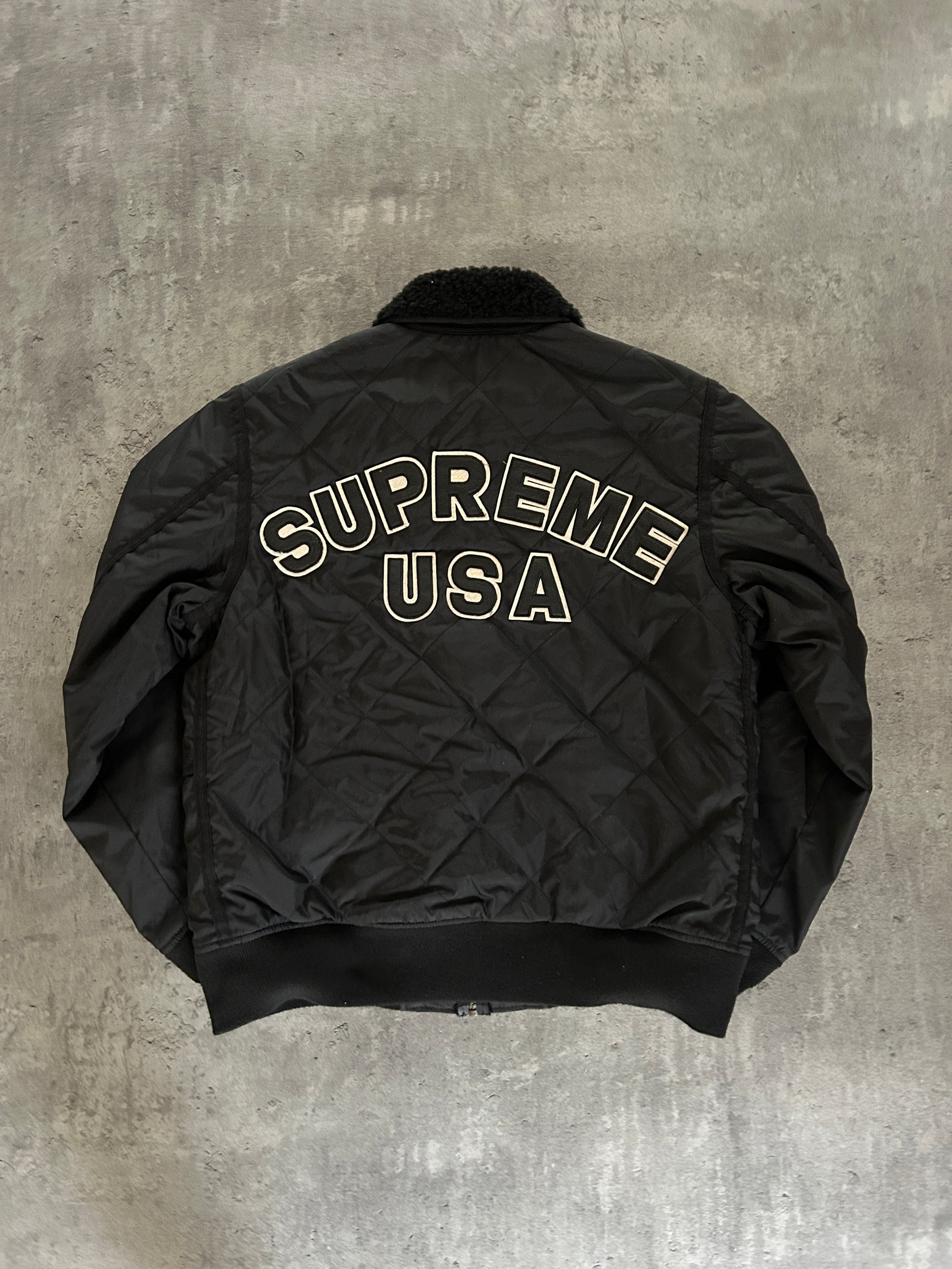 SUPREME QUILTED TANKER JAKKE (S)