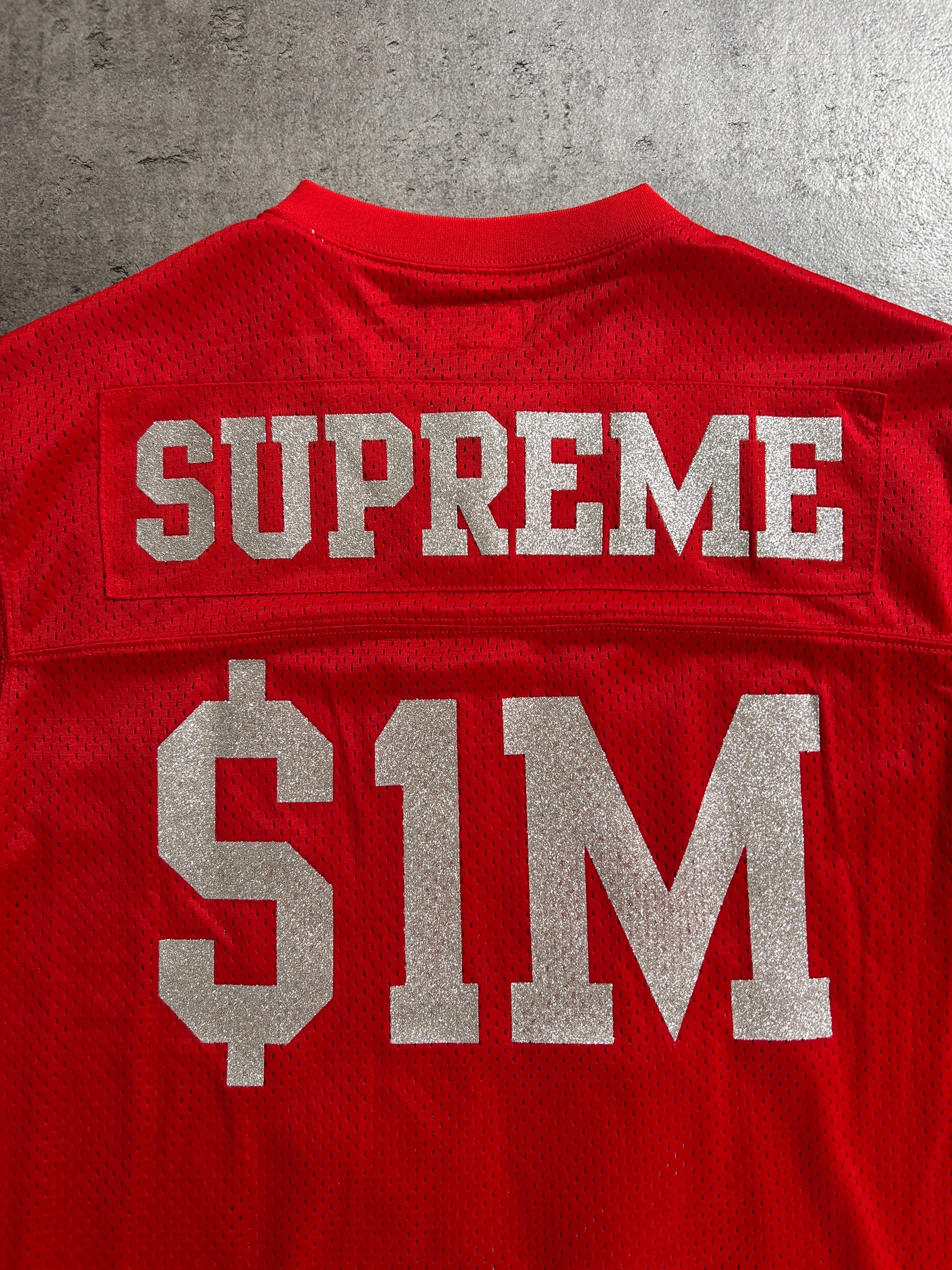 SUPREME GLITTER JERSEY (M)