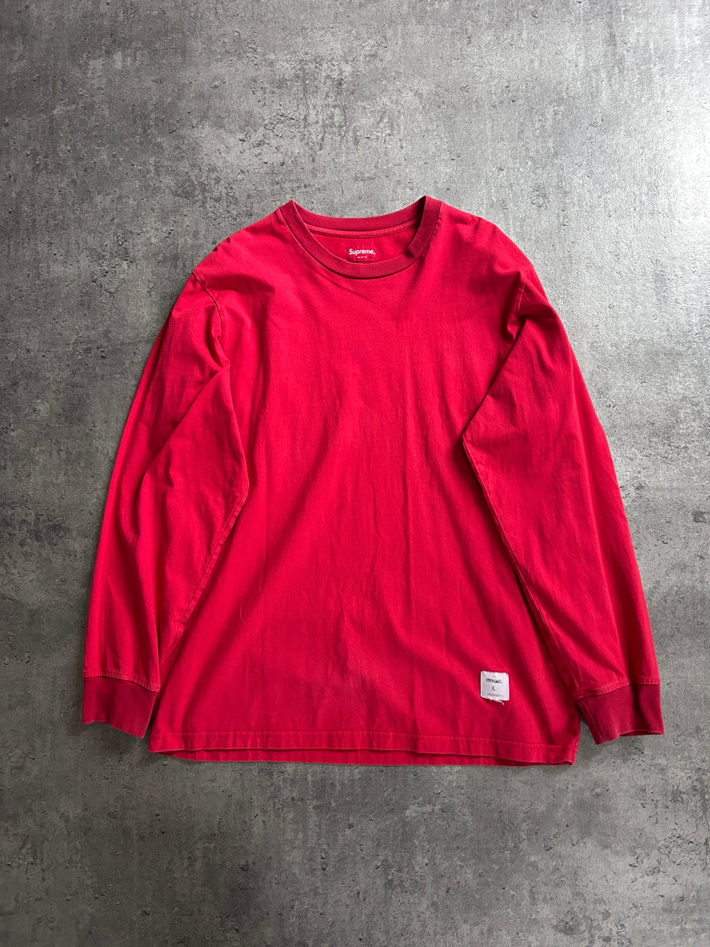 SUPREME TRADEMARK LONGSLEEVE (L)