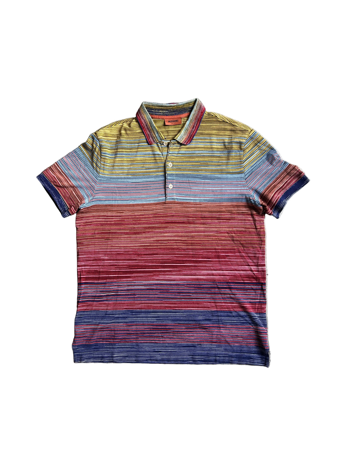 MISSONI STRIPE POLO (M)